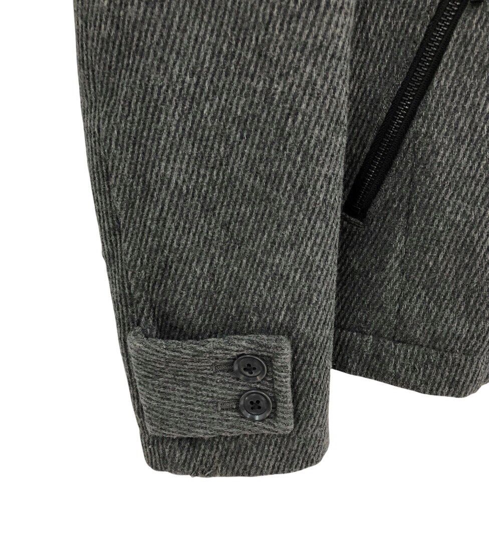 Tornado Mart 🔥J-Rock🔥 00's Tornado Mart Japan herringbone wool jacket Size US M / EU 48-50 / 2 - 10 Thumbnail