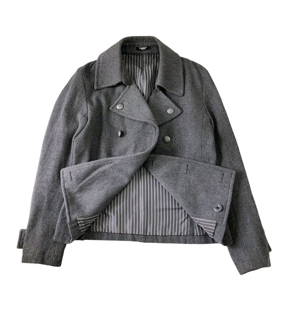 Tornado Mart 🔥J-Rock🔥 00's Tornado Mart Japan herringbone wool jacket Size US M / EU 48-50 / 2 - 1 Thumbnail