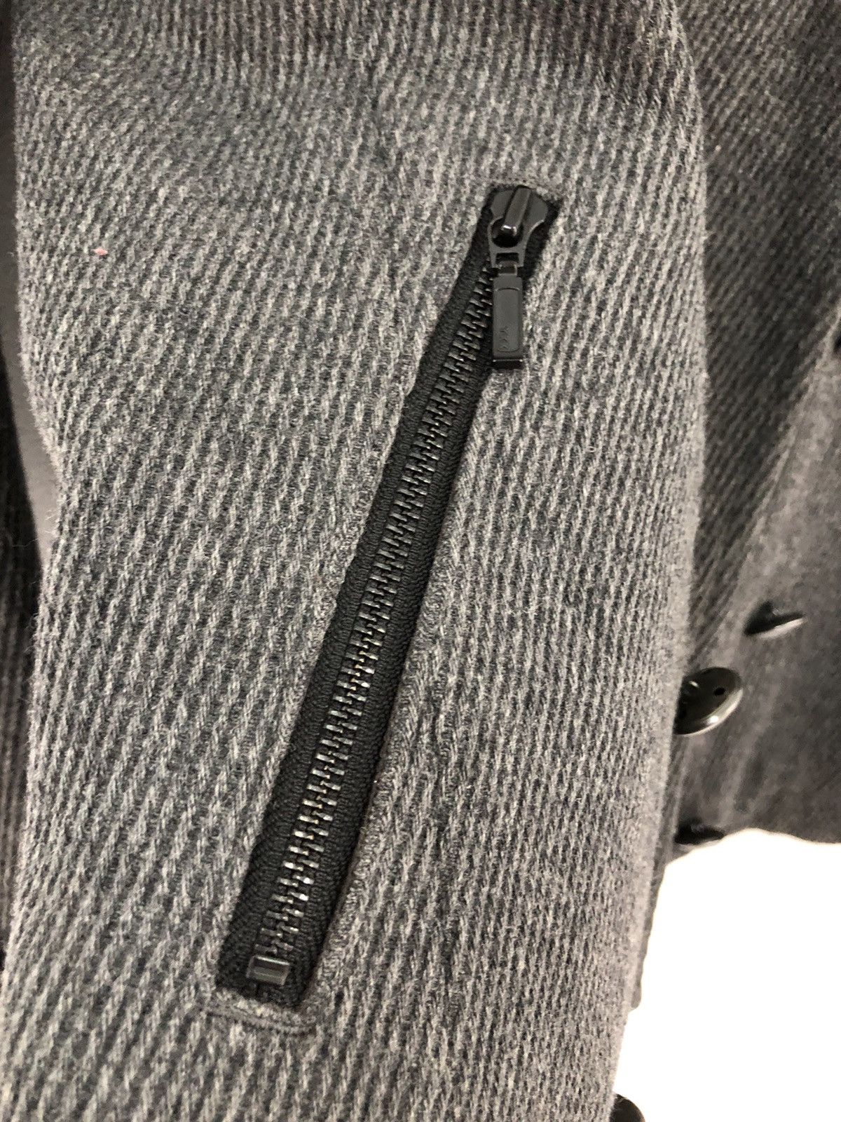 Tornado Mart 🔥J-Rock🔥 00's Tornado Mart Japan herringbone wool jacket Size US M / EU 48-50 / 2 - 15 Thumbnail