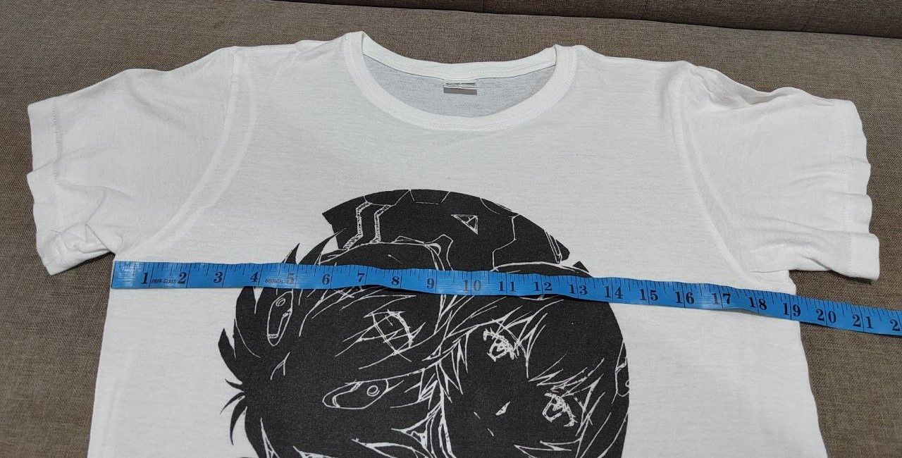 Anime × Cartoon Network × Japanese Brand Evangelion Asoka Rei Ayama Black Logo No. 2 Size US M / EU 48-50 / 2 - 4 Thumbnail