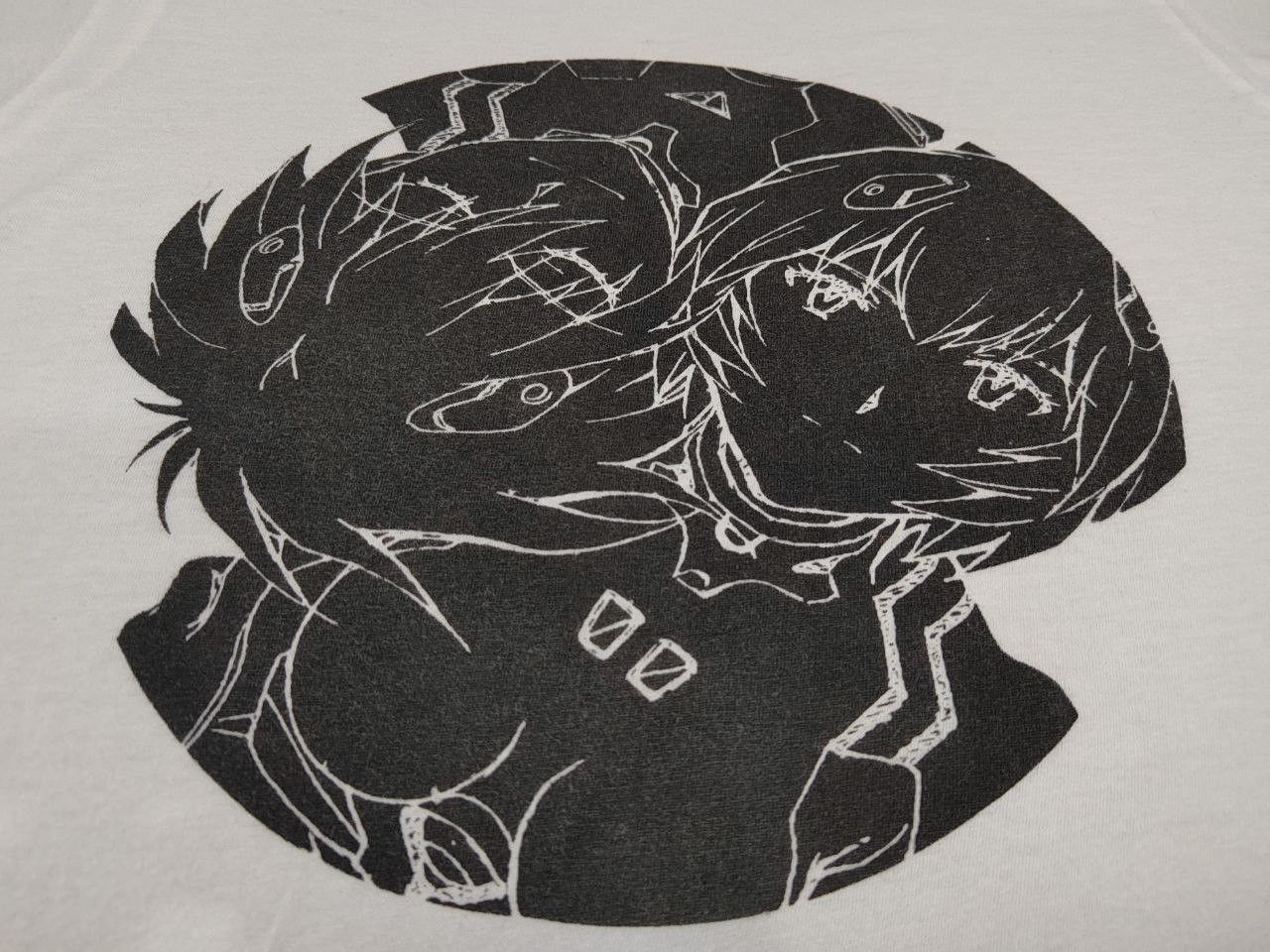 Anime × Cartoon Network × Japanese Brand Evangelion Asoka Rei Ayama Black Logo No. 2 Size US M / EU 48-50 / 2 - 2 Thumbnail