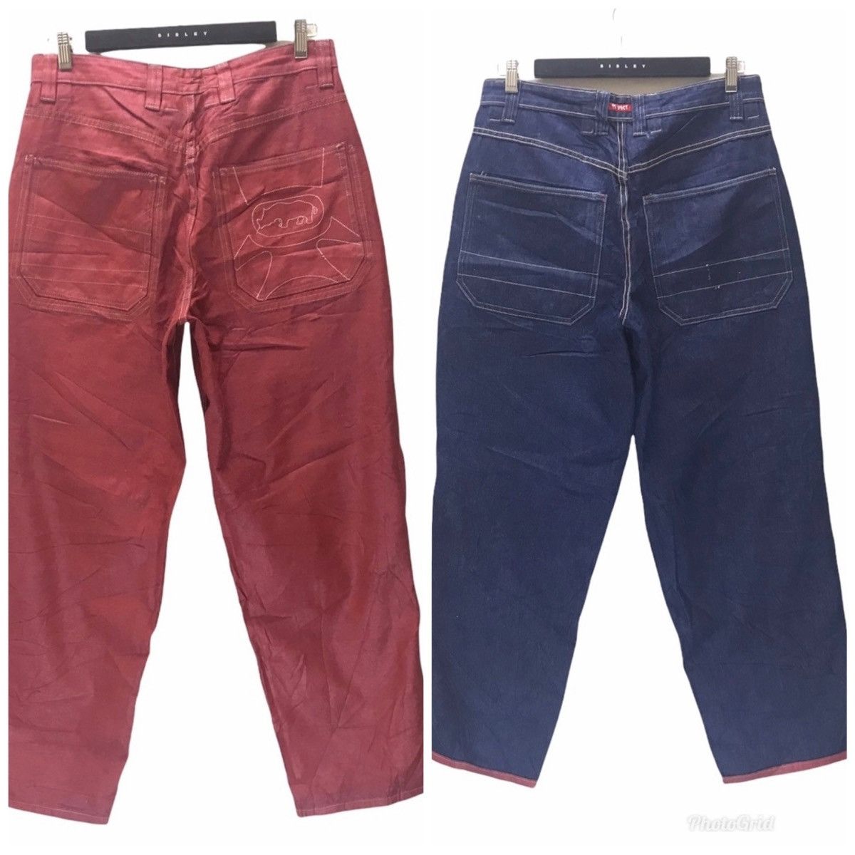 Ecko Unltd. Y2K Ecko Unltd Denim Baggy Reversible Size US 32 / EU 48 - 1 Thumbnail