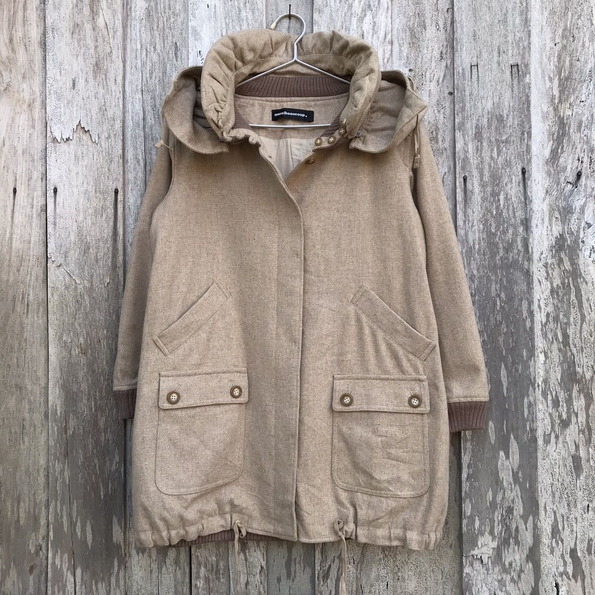 Issey Miyake × mercibeaucoup Vintage Mercibeaucoup By Issey Miyake Hoodie Jacket Parka Size L / US 10 / IT 46 - 1 Thumbnail