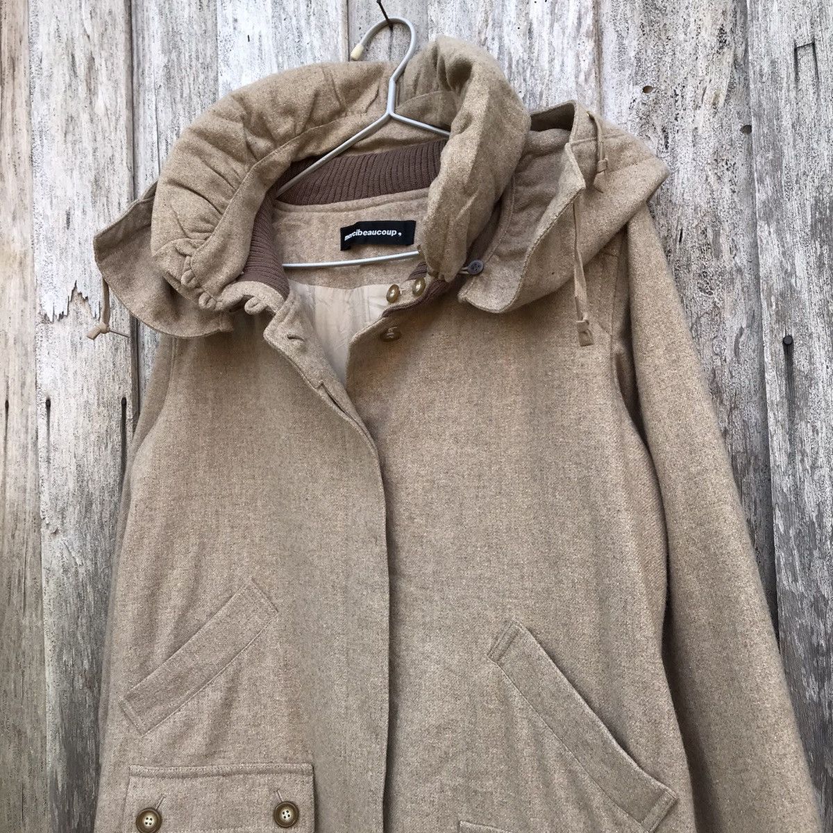 Issey Miyake × mercibeaucoup Vintage Mercibeaucoup By Issey Miyake Hoodie Jacket Parka Size L / US 10 / IT 46 - 3 Thumbnail