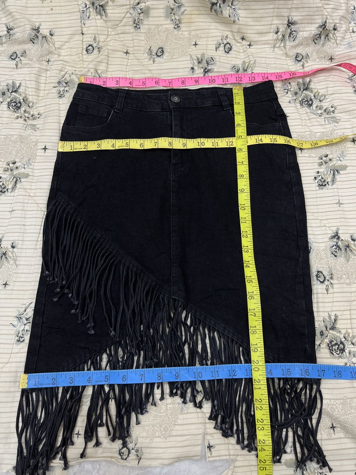 Japanese Brand (Aaaa). JEANS WEAR ELASTIC SKIRTS Size 29" - 10 Thumbnail