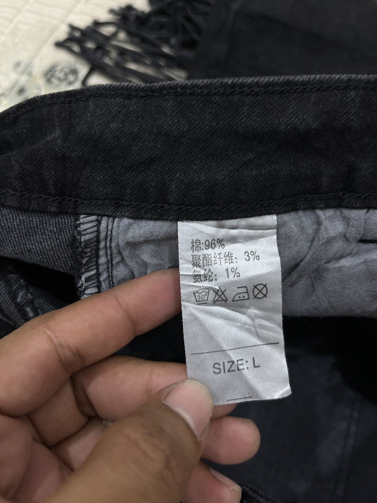 Japanese Brand (Aaaa). JEANS WEAR ELASTIC SKIRTS Size 29" - 7 Thumbnail