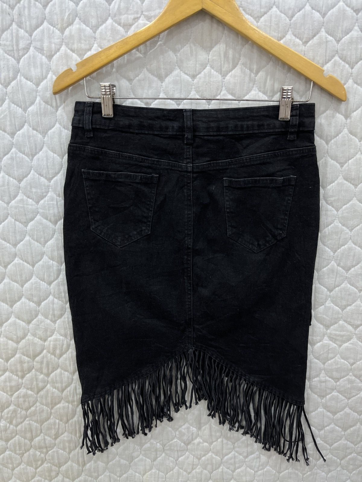 Japanese Brand (Aaaa). JEANS WEAR ELASTIC SKIRTS Size 29" - 4 Thumbnail