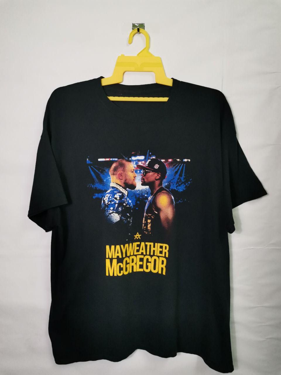 UFC × Vintage × WWE Mayweather Vs McGregor UFC shirt / WWE/ NWO/ WWf Size US XXL / EU 58 / 5 - 6 Thumbnail