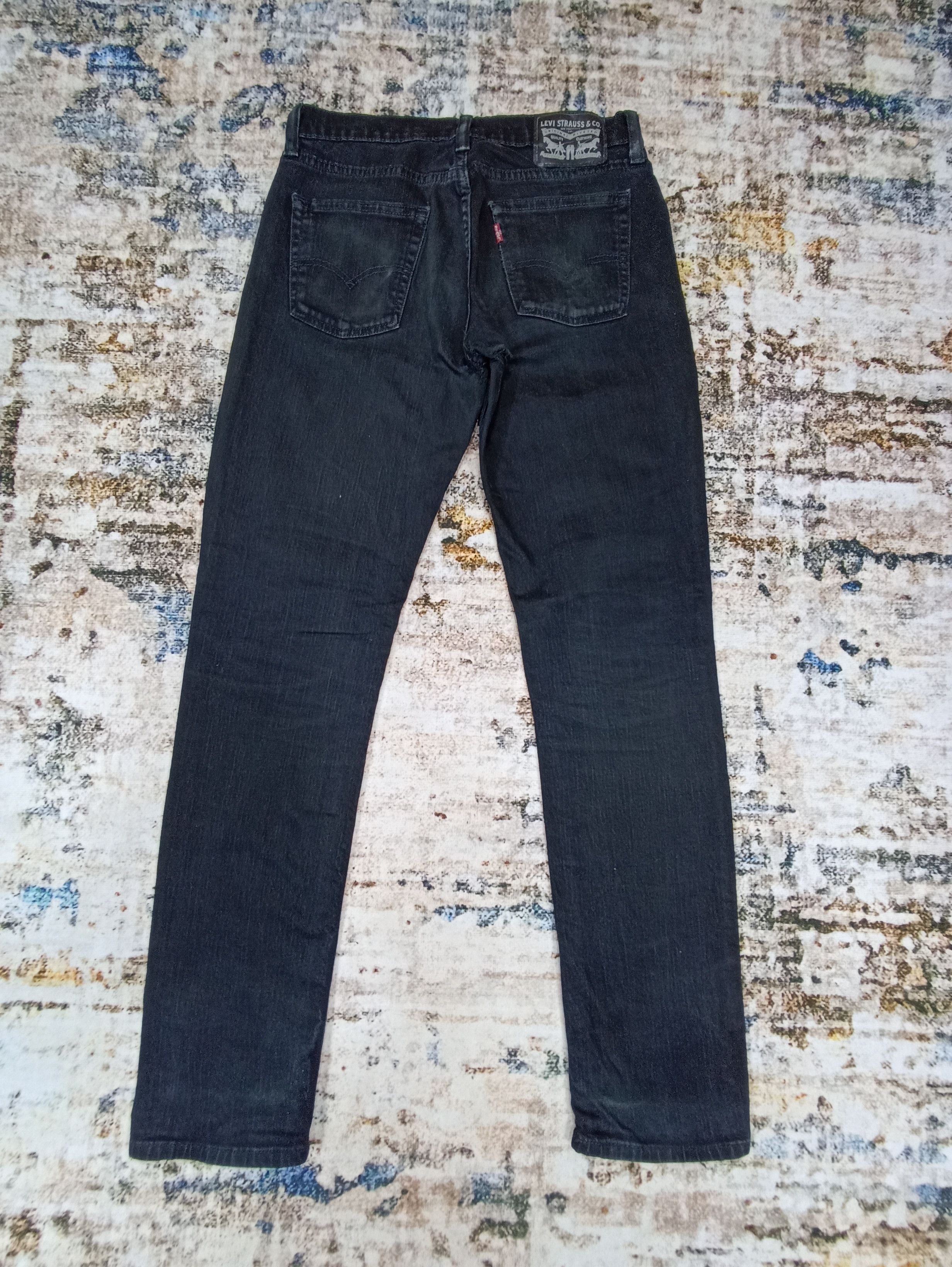 Jean × Levi's × Vintage Vintage Levi's 511 Black Tabs Jeans - J059 Size US 29 - 2 Thumbnail