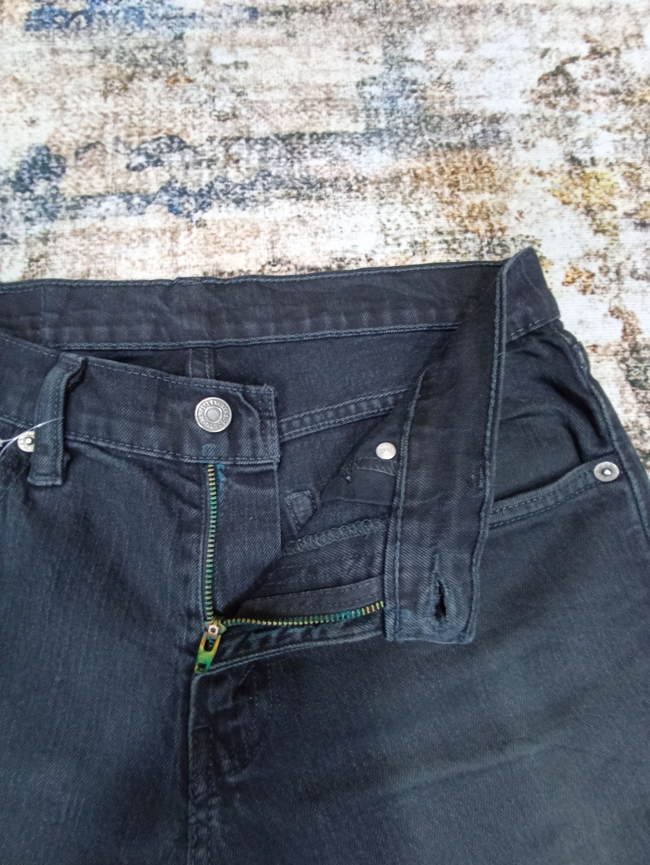 Jean × Levi's × Vintage Vintage Levi's 511 Black Tabs Jeans - J059 Size US 29 - 3 Thumbnail