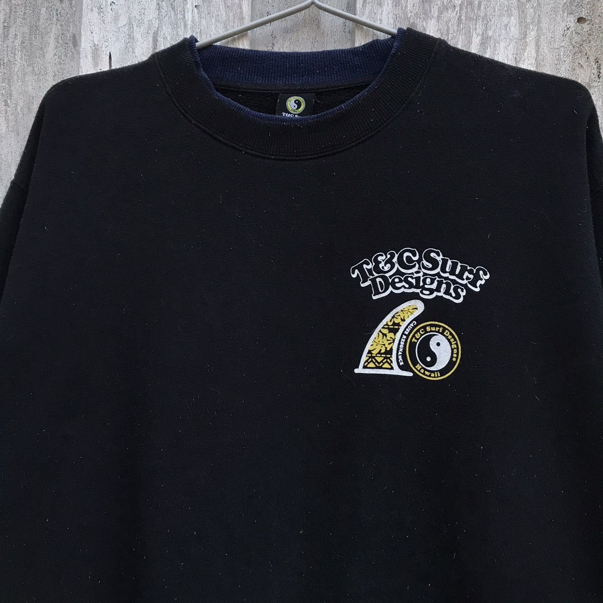 Vintage Vintage T&C Surf Hawaii Spell Out Sweatshirt Big Logo Size US L / EU 52-54 / 3 - 2 Thumbnail
