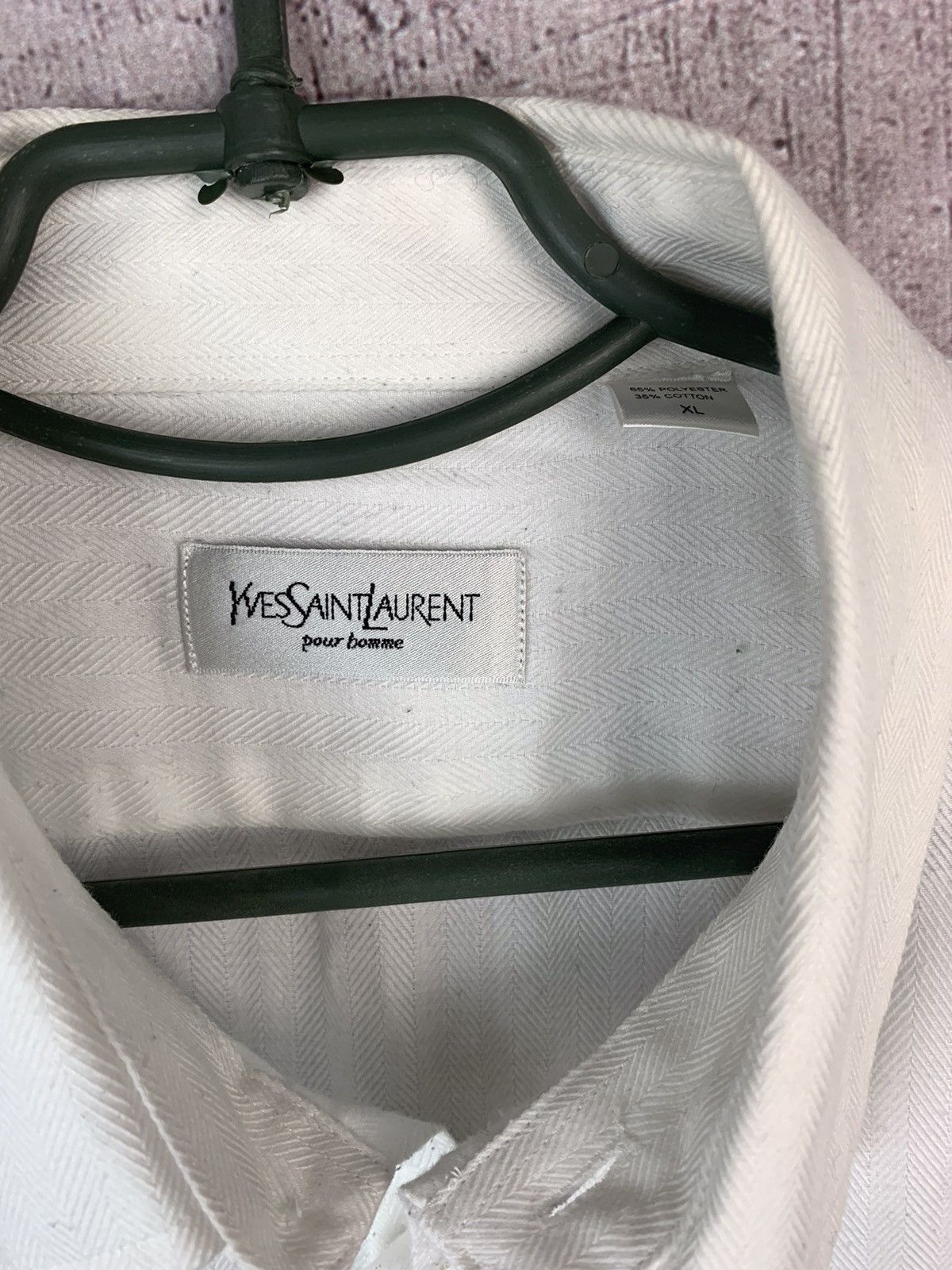 Yves Saint Laurent Yves Saint Laurent YSL Short Sleeve Shirt Size US XL / EU 56 / 4 - 4 Thumbnail