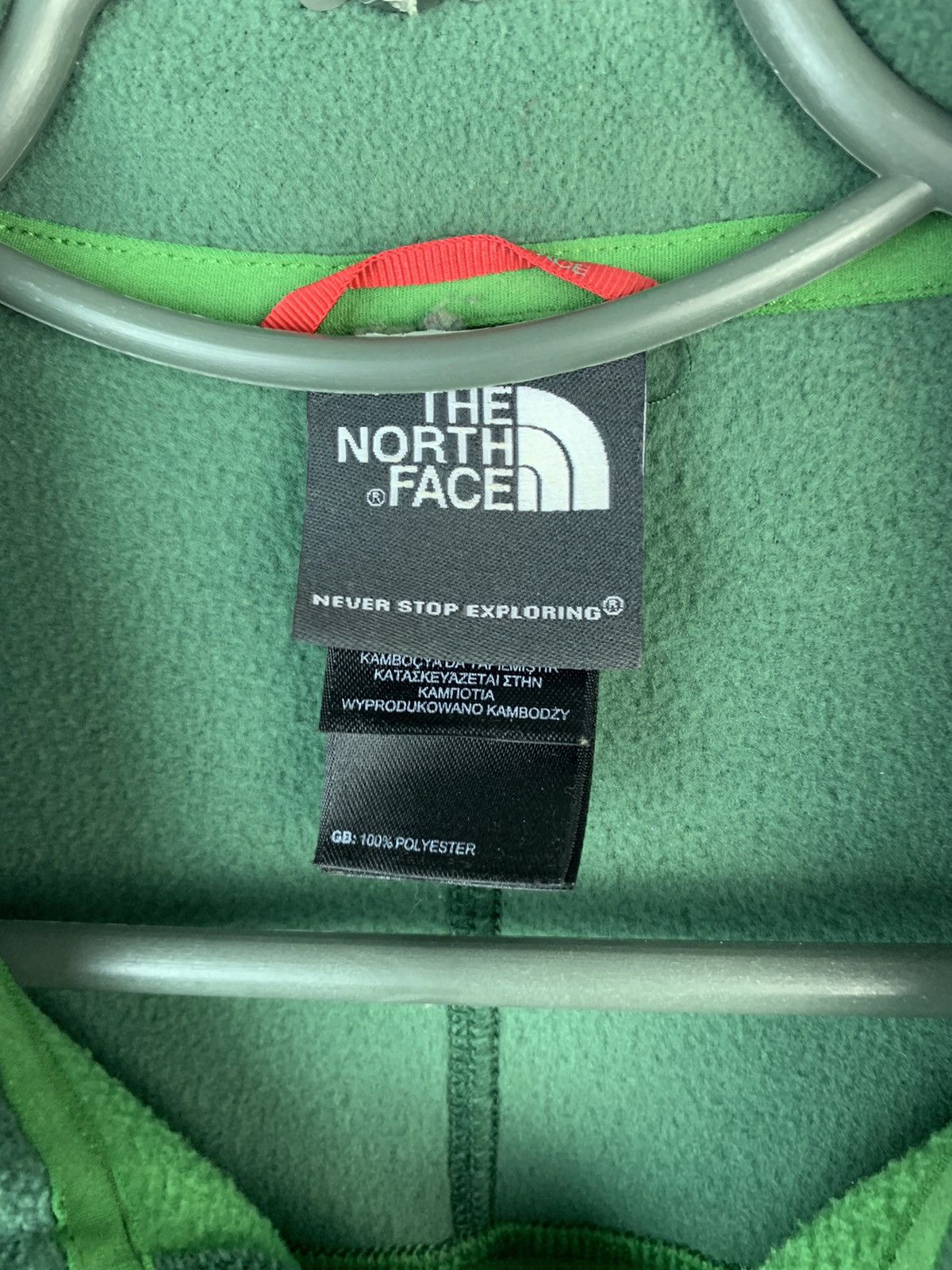 The North Face The North Face Green Fleece Jacket Size US M / EU 48-50 / 2 - 4 Thumbnail