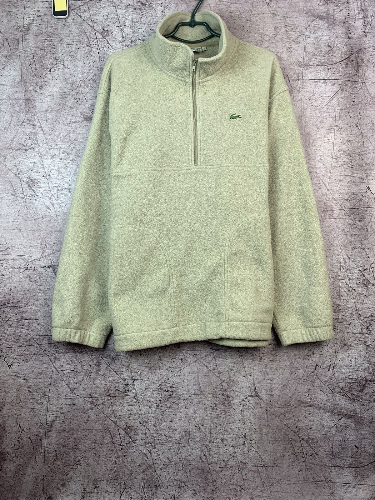 Lacoste Vintage Lacoste Fleece Jacket Size US XL / EU 56 / 4 - 1 Thumbnail