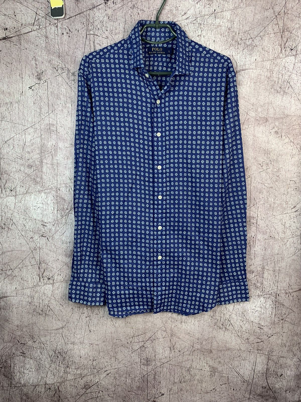 Polo Ralph Lauren × Ralph Lauren Polo Ralph Lauren Men Long Sleeve Shirt Size US L / EU 52-54 / 3 - 1 Thumbnail