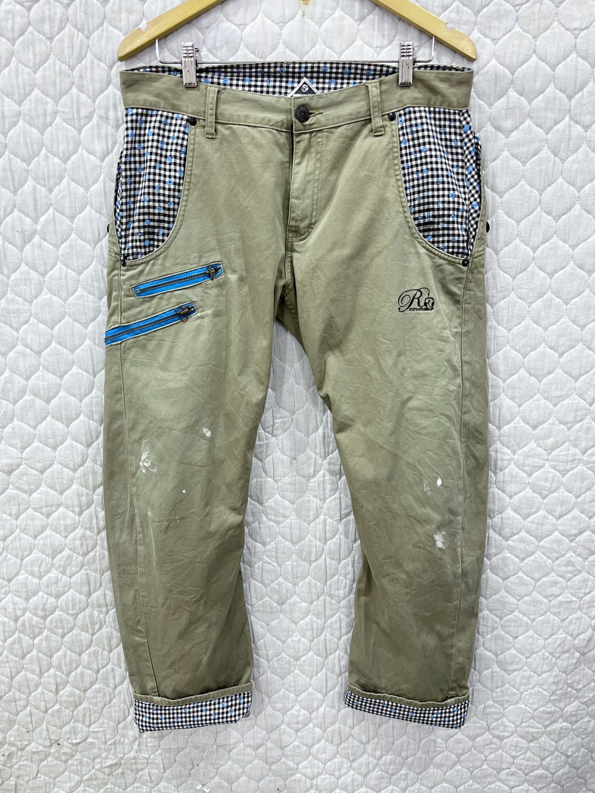 Japanese Brand (Aaaa). RIMASTER JAPANESE STREET PANTS Size US 34 / EU 50 - 2 Thumbnail