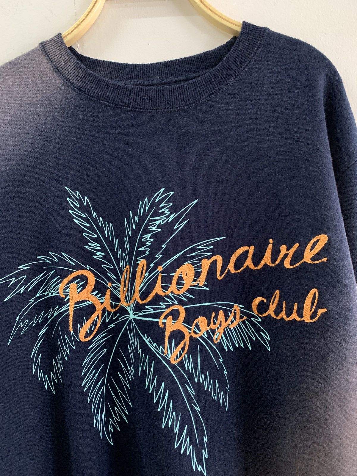 Billionaire Boys Club Billionaire Boys Club Bleached Topia Crewneck Size US L / EU 52-54 / 3 - 4 Thumbnail