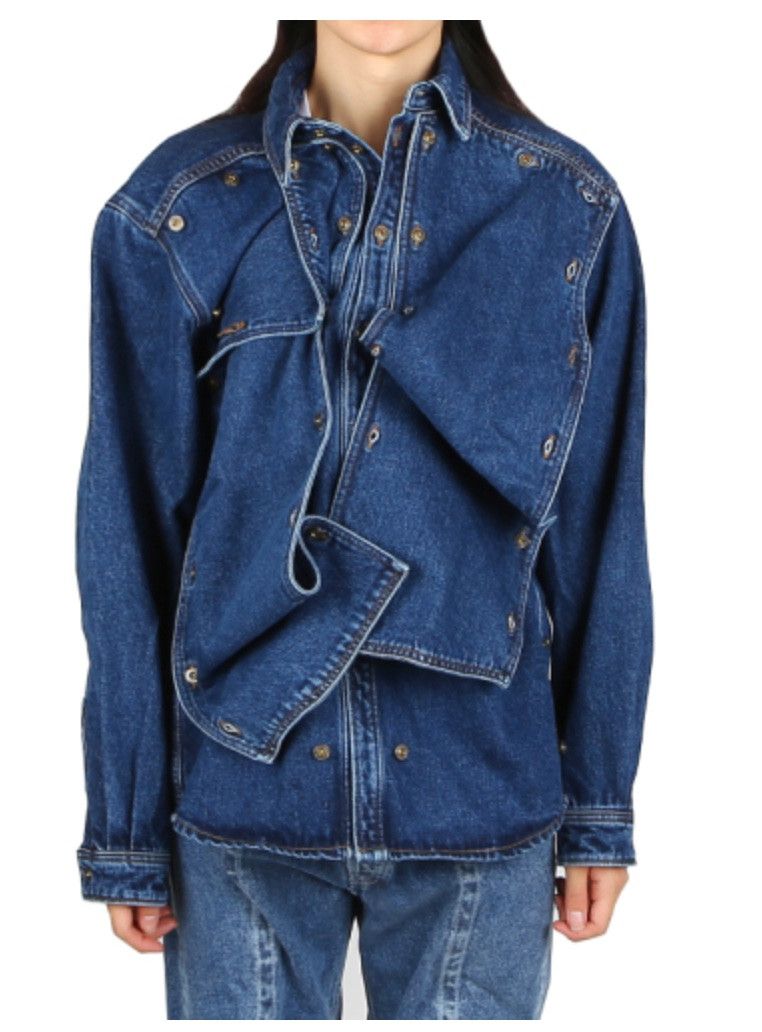 Y/Project Button Panel Denim Shirt Size US S / EU 44-46 / 1 - 5 Thumbnail