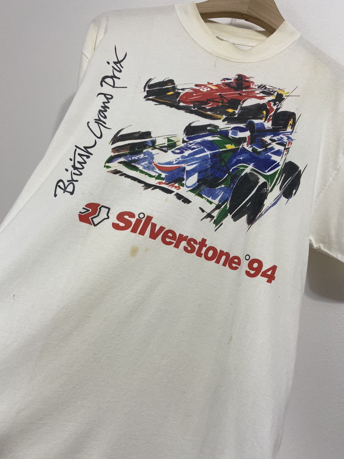 Vintage Grand Prix 1994 Silverstone Vintage Shirt Size US M / EU 48-50 / 2 - 11 Thumbnail