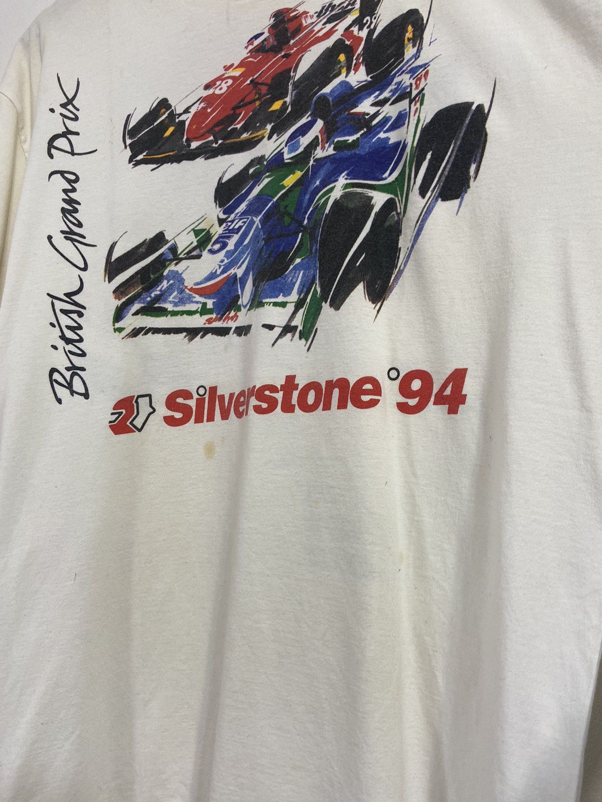 Vintage Grand Prix 1994 Silverstone Vintage Shirt Size US M / EU 48-50 / 2 - 10 Thumbnail