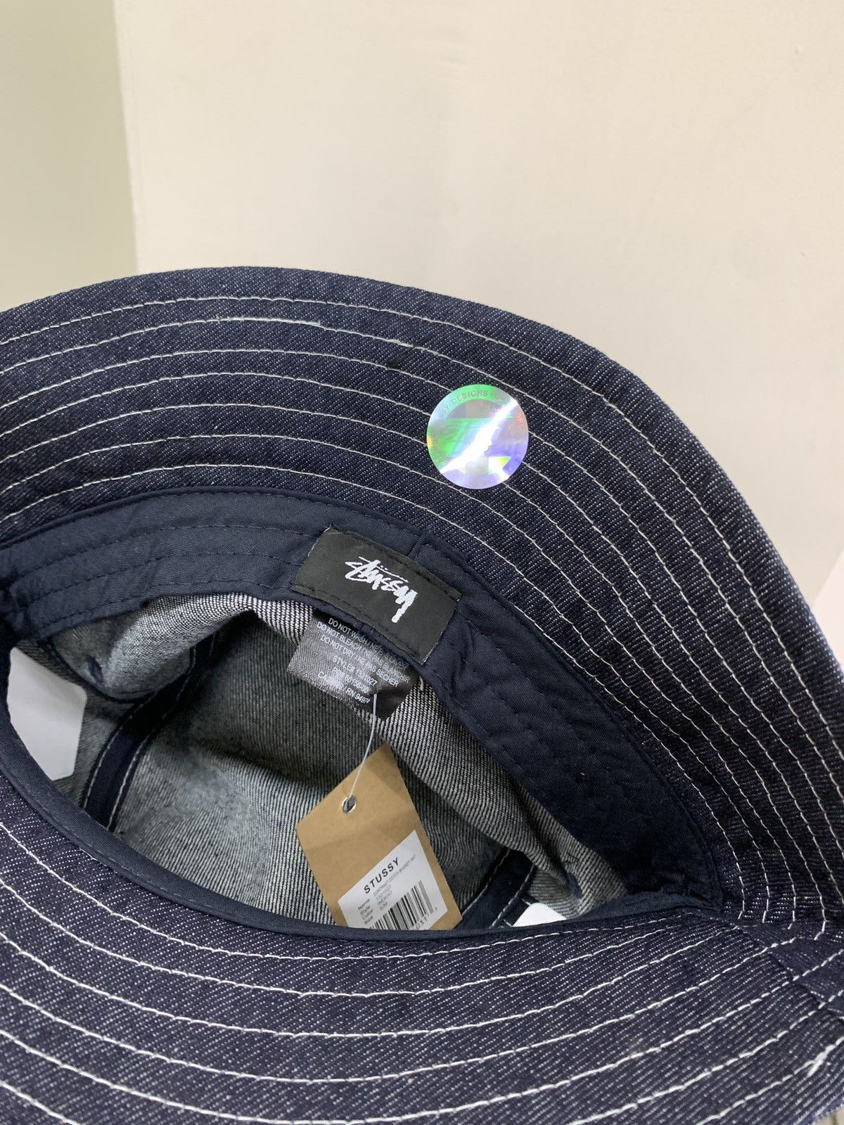 Stussy Stussy Contrast Stitch Bucket Hat Size ONE SIZE - 3 Thumbnail