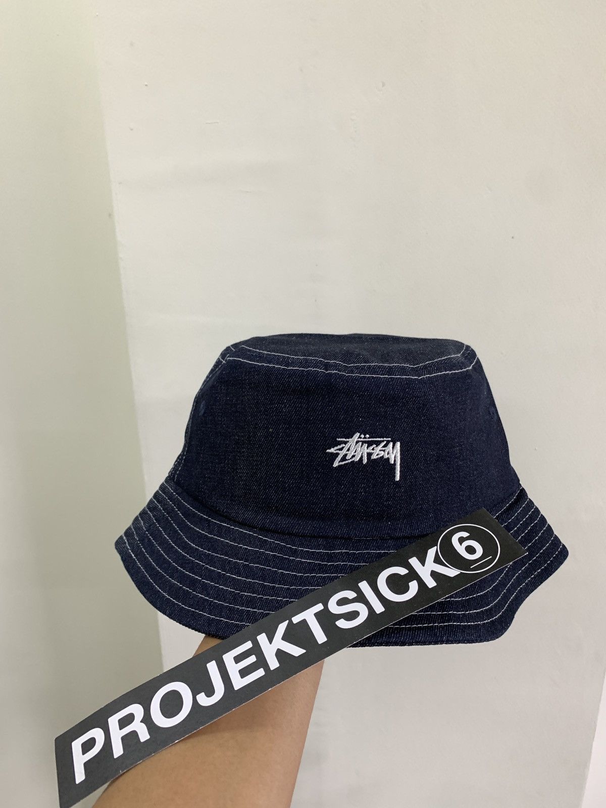 Stussy Stussy Contrast Stitch Bucket Hat Size ONE SIZE - 4 Thumbnail