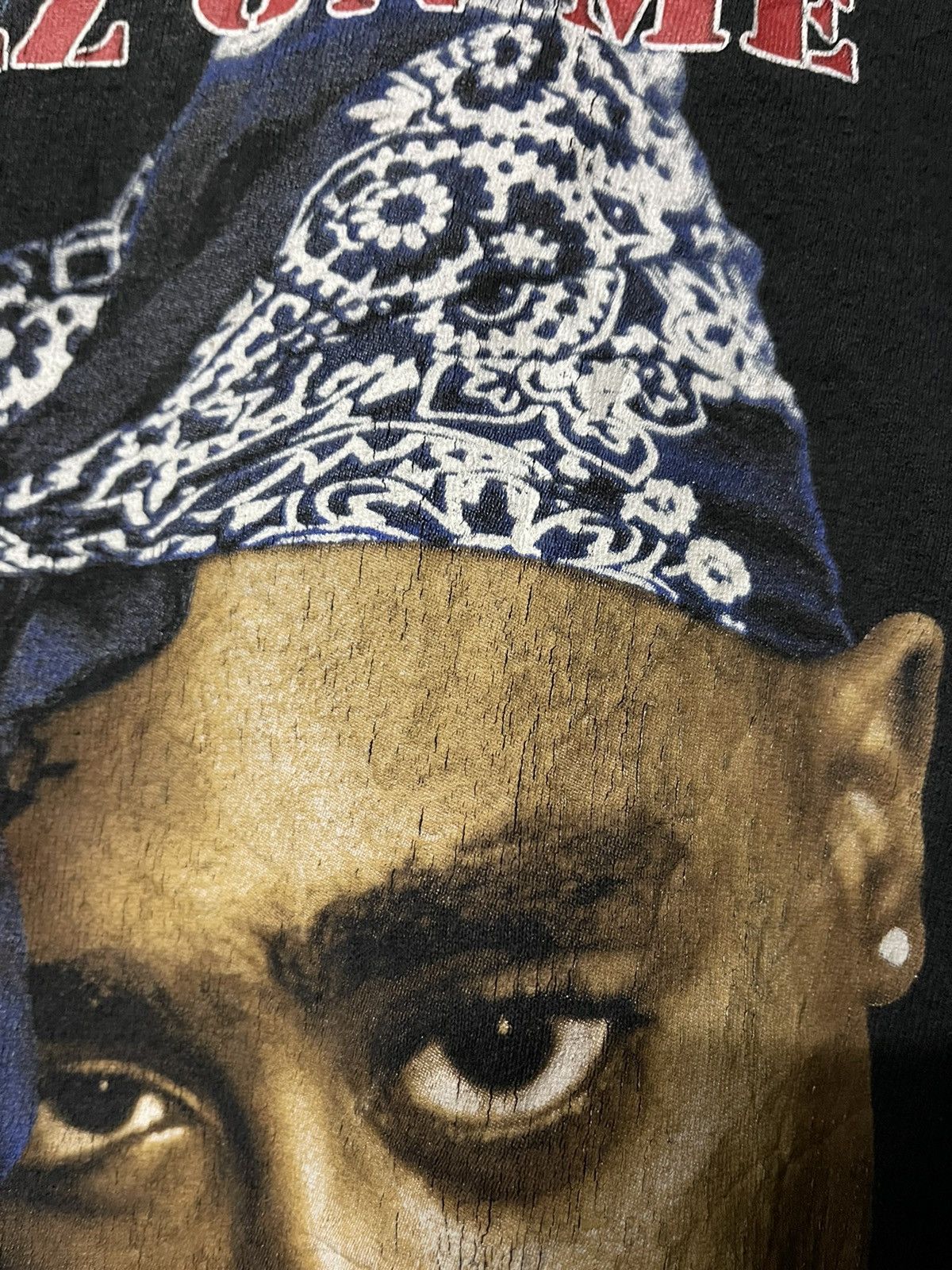 Tupac Shakur By Mike Miller Faded Raptees