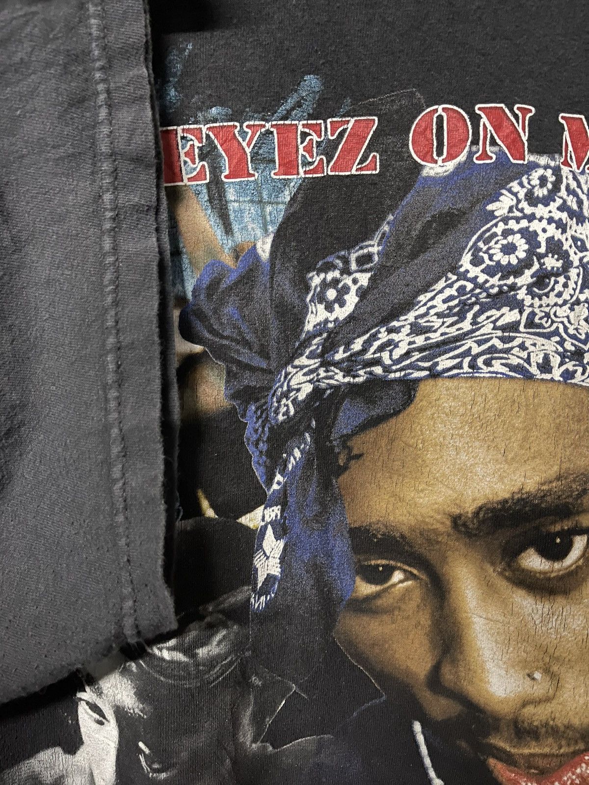 Tupac Shakur By Mike Miller Faded Raptees