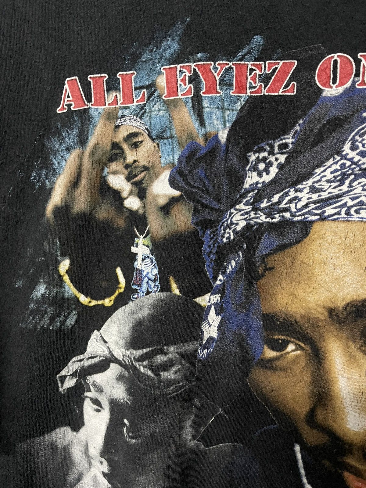 Tupac Shakur By Mike Miller Faded Raptees