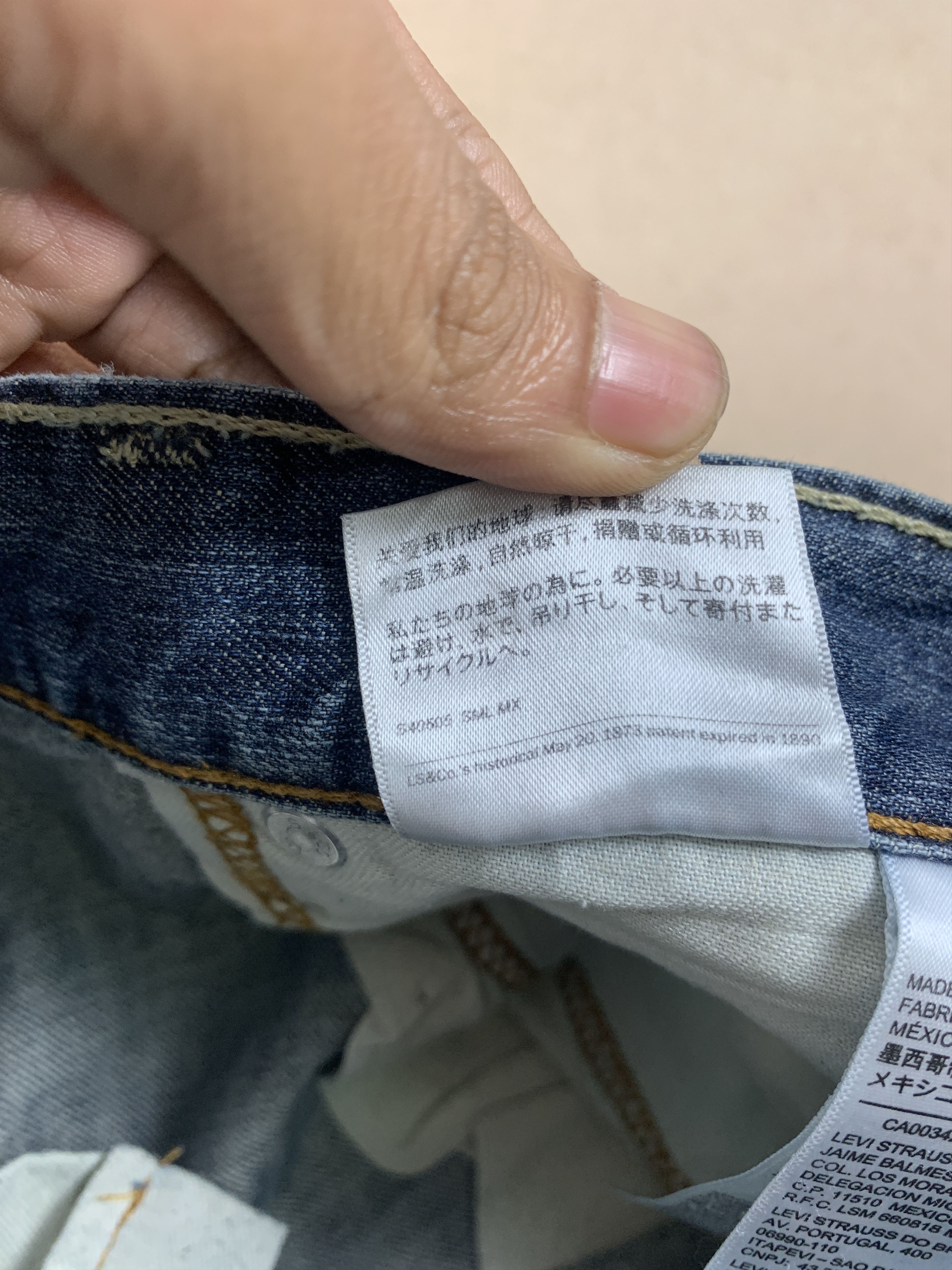 Levi's Vintage Levis 514 Straight Cut Distressed Faded Blue Jeans Size US 30 / EU 46 - 13 Thumbnail