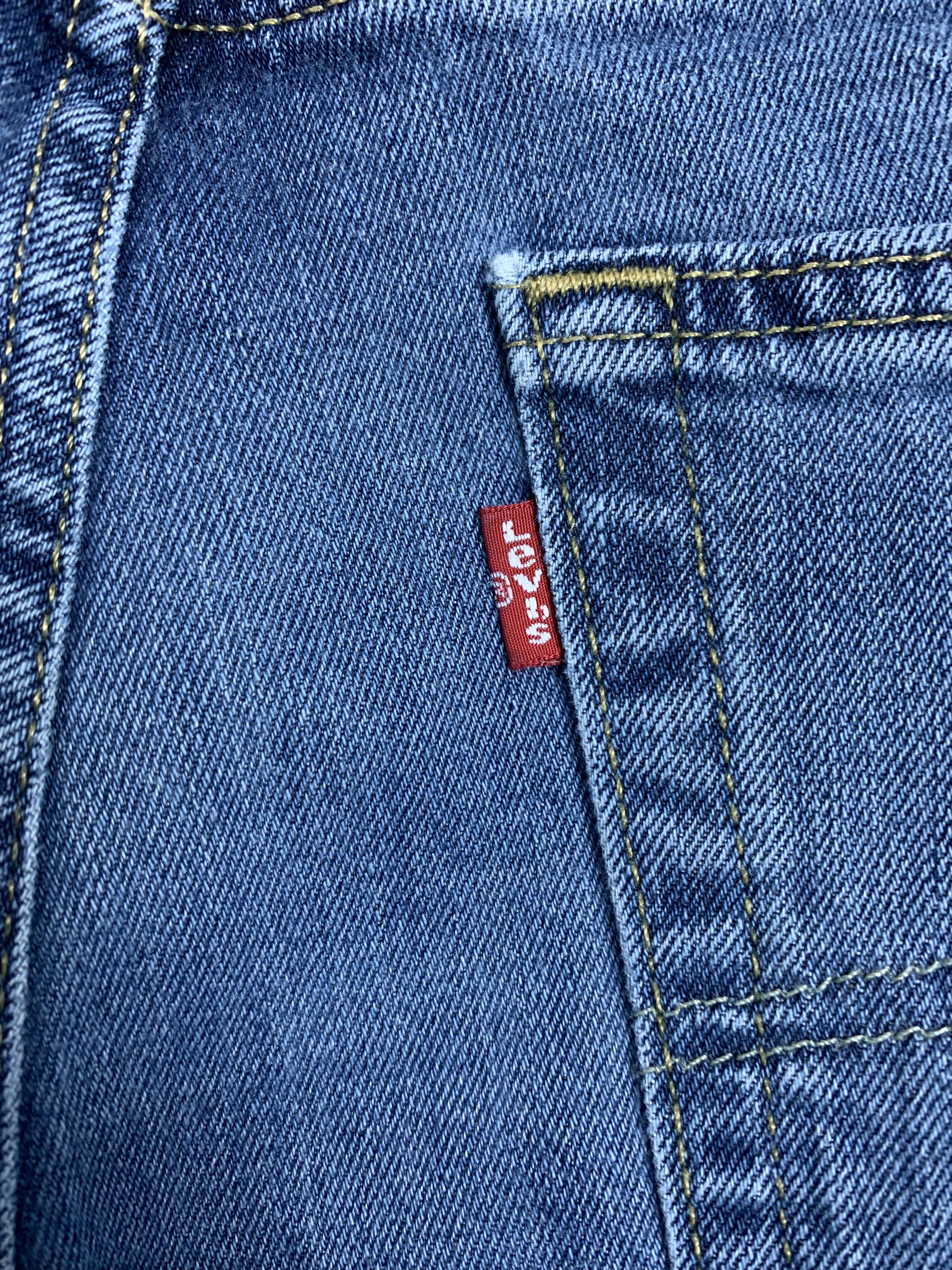 Levi's × Vintage Vintage Levis 541 Straight Cut Faded Blue Jeans Size US 39 - 8 Thumbnail