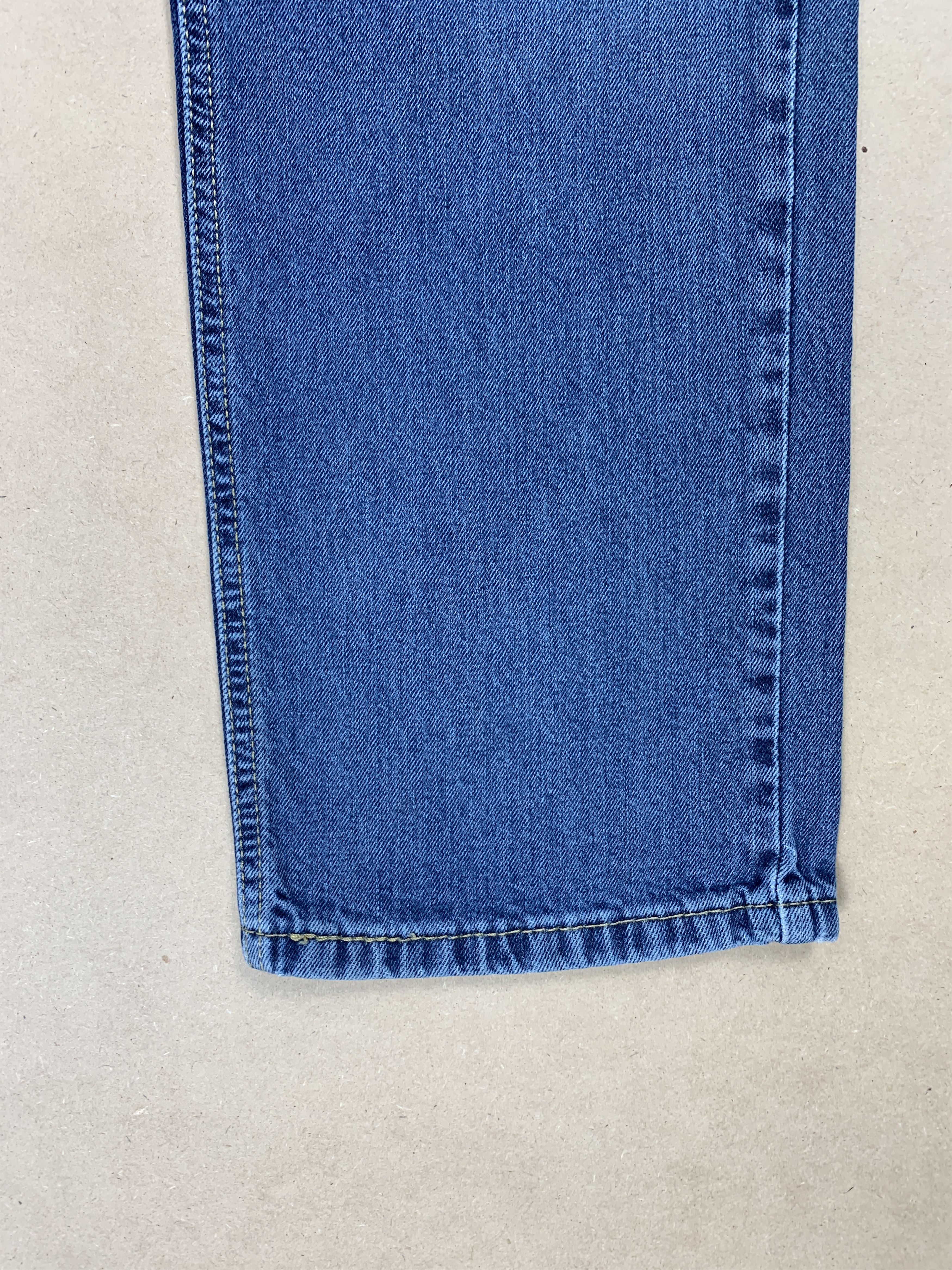 Levi's × Vintage Vintage Levis 541 Straight Cut Faded Blue Jeans Size US 39 - 3 Thumbnail
