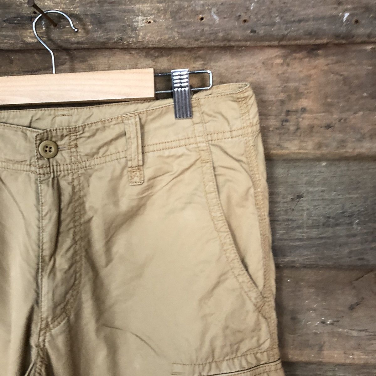 Japanese Brand × Uniqlo Uniqlo Brown multi pocket tactical Cargo Pants #4480 Size US 29 - 5 Thumbnail