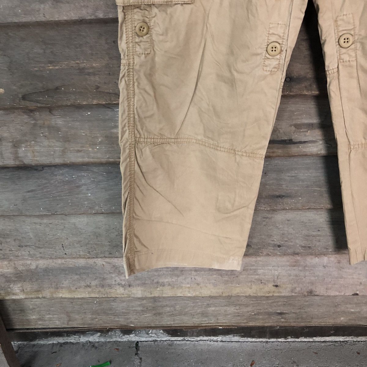 Japanese Brand × Uniqlo Uniqlo Brown multi pocket tactical Cargo Pants #4480 Size US 29 - 8 Thumbnail
