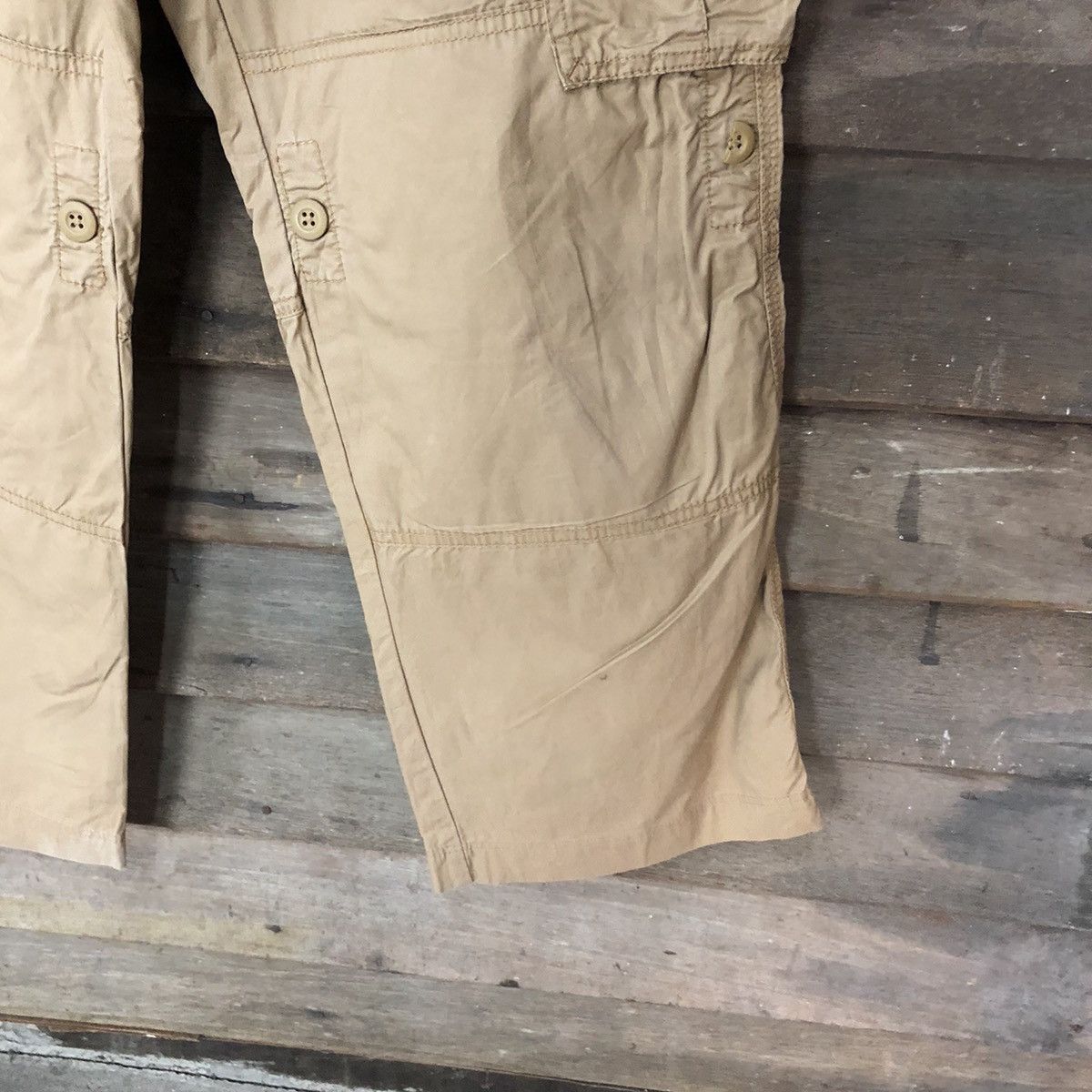 Japanese Brand × Uniqlo Uniqlo Brown multi pocket tactical Cargo Pants #4480 Size US 29 - 9 Thumbnail