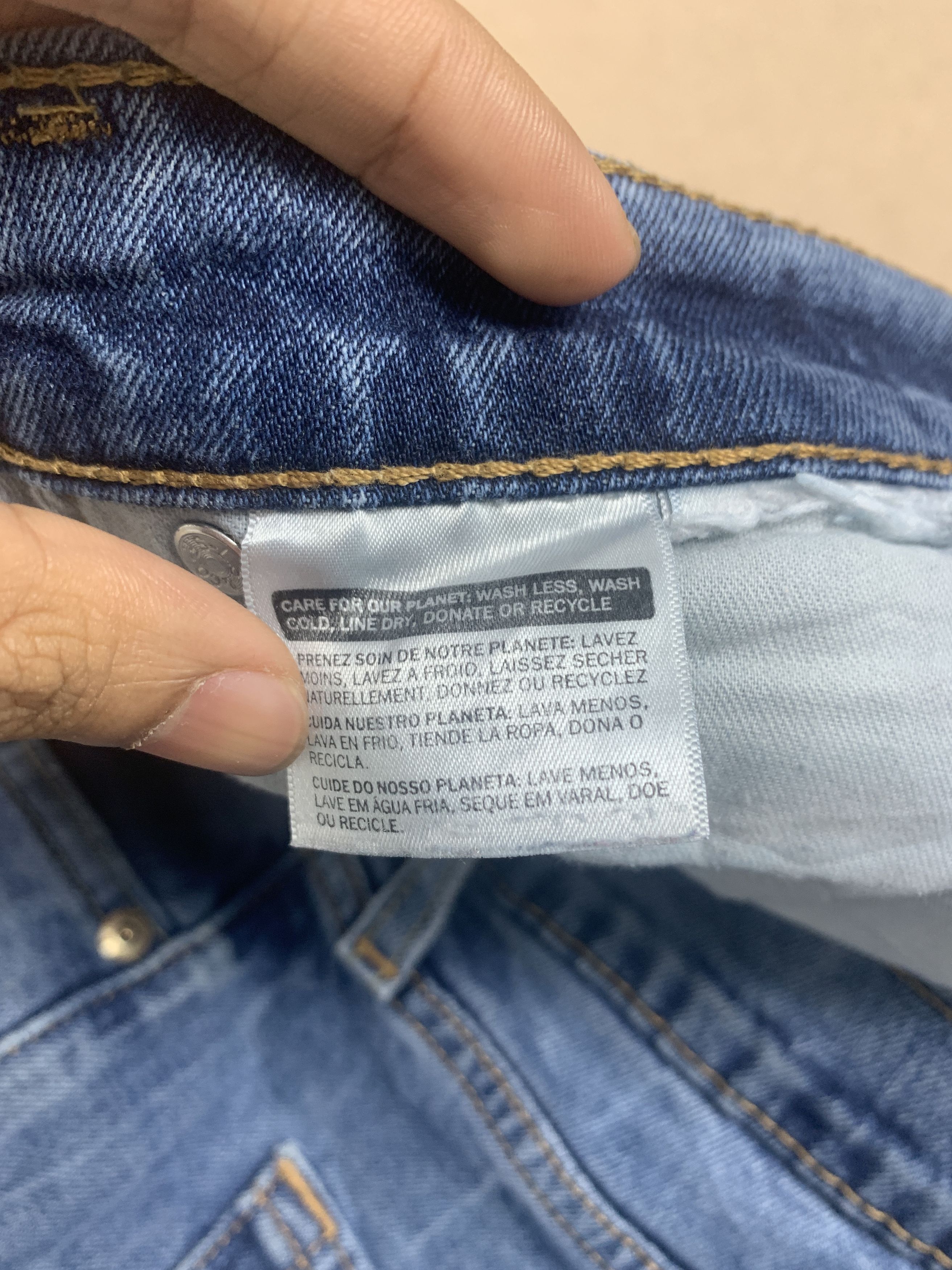 Levi's × Vintage Vintage Levis 541 Straight Cut Faded Blue Jeans Size US 38 / EU 54 - 13 Thumbnail