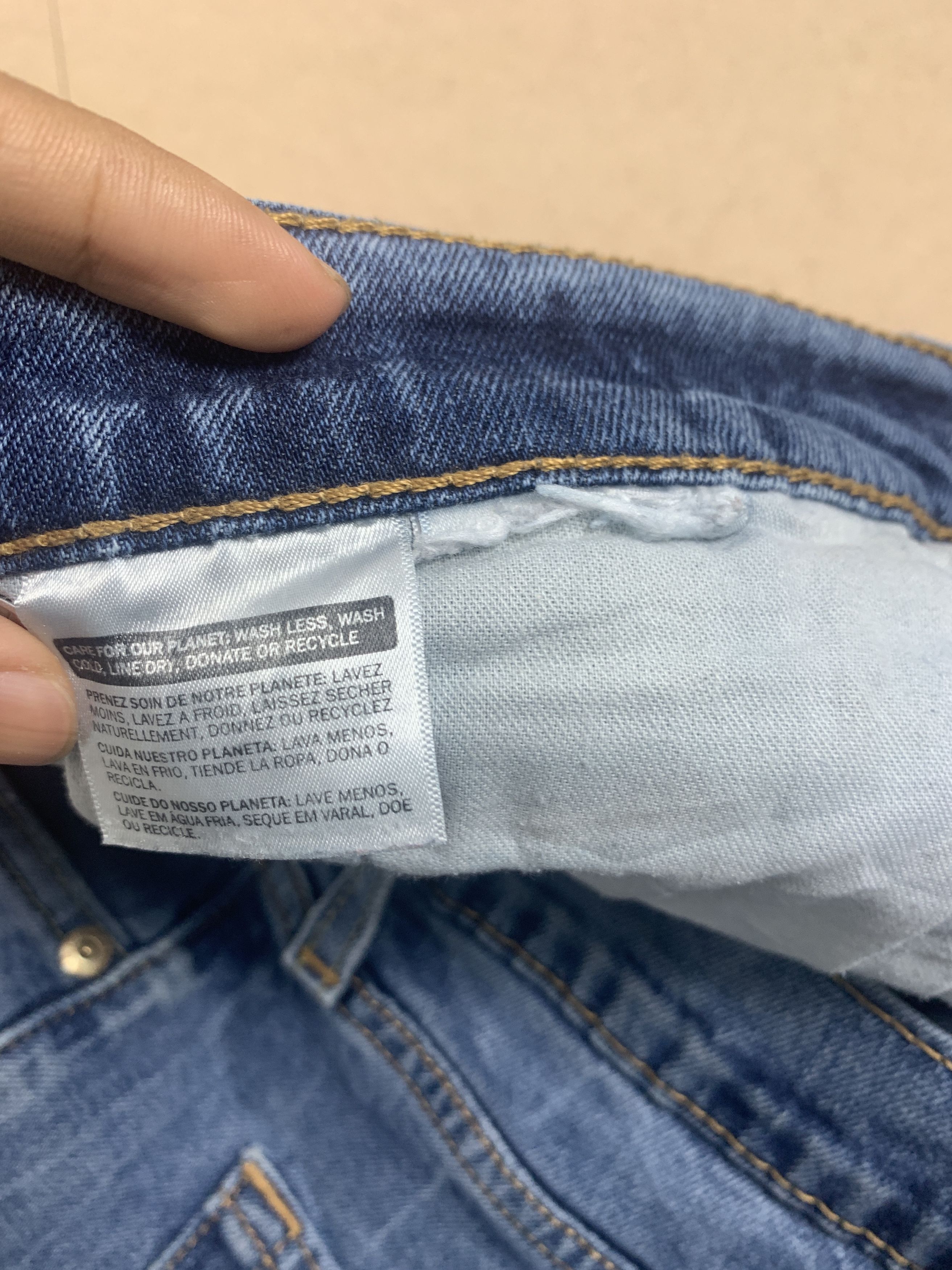 Levi's × Vintage Vintage Levis 541 Straight Cut Faded Blue Jeans Size US 38 / EU 54 - 12 Thumbnail