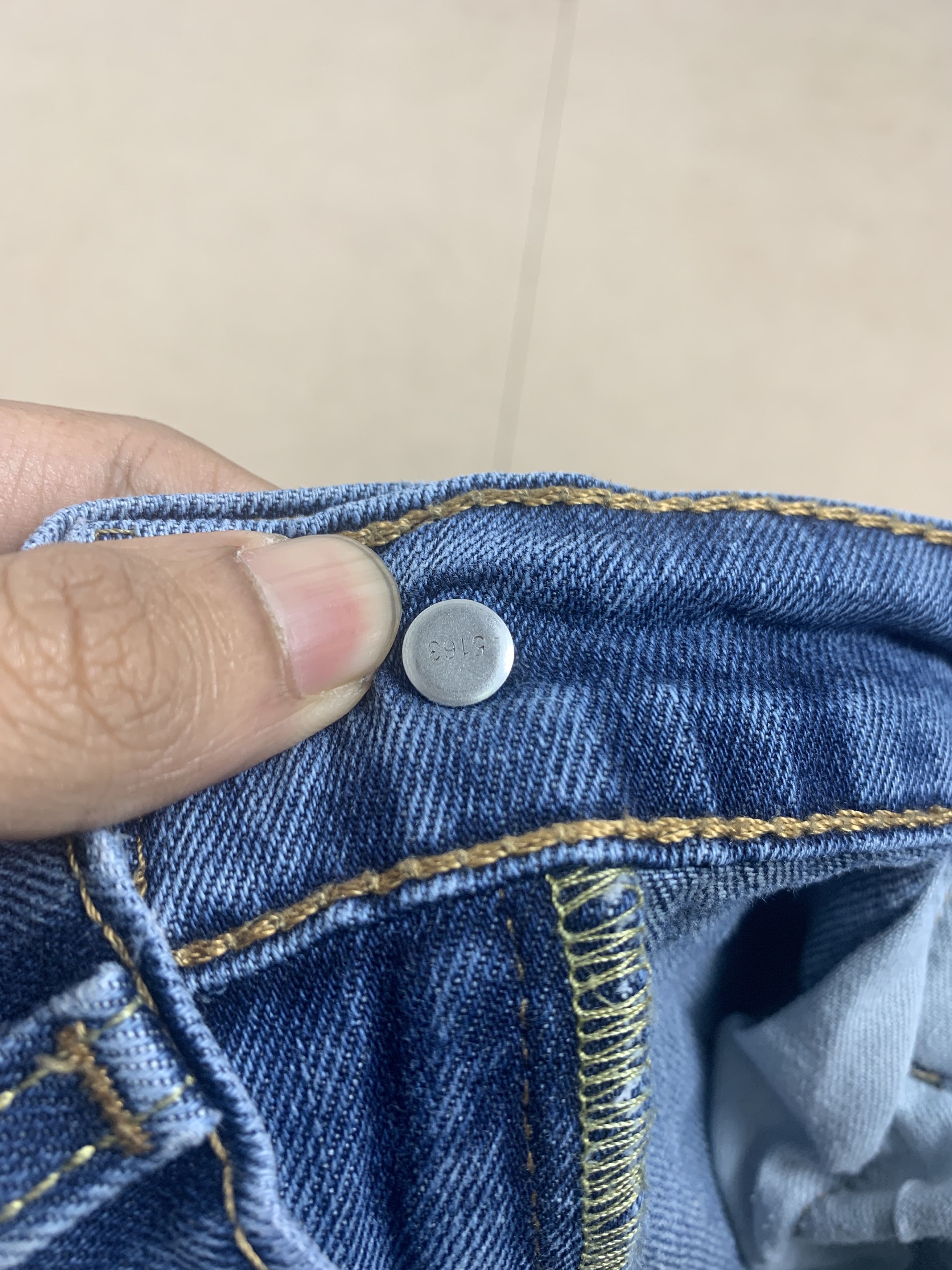 Levi's × Vintage Vintage Levis 541 Straight Cut Faded Blue Jeans Size US 38 / EU 54 - 15 Thumbnail