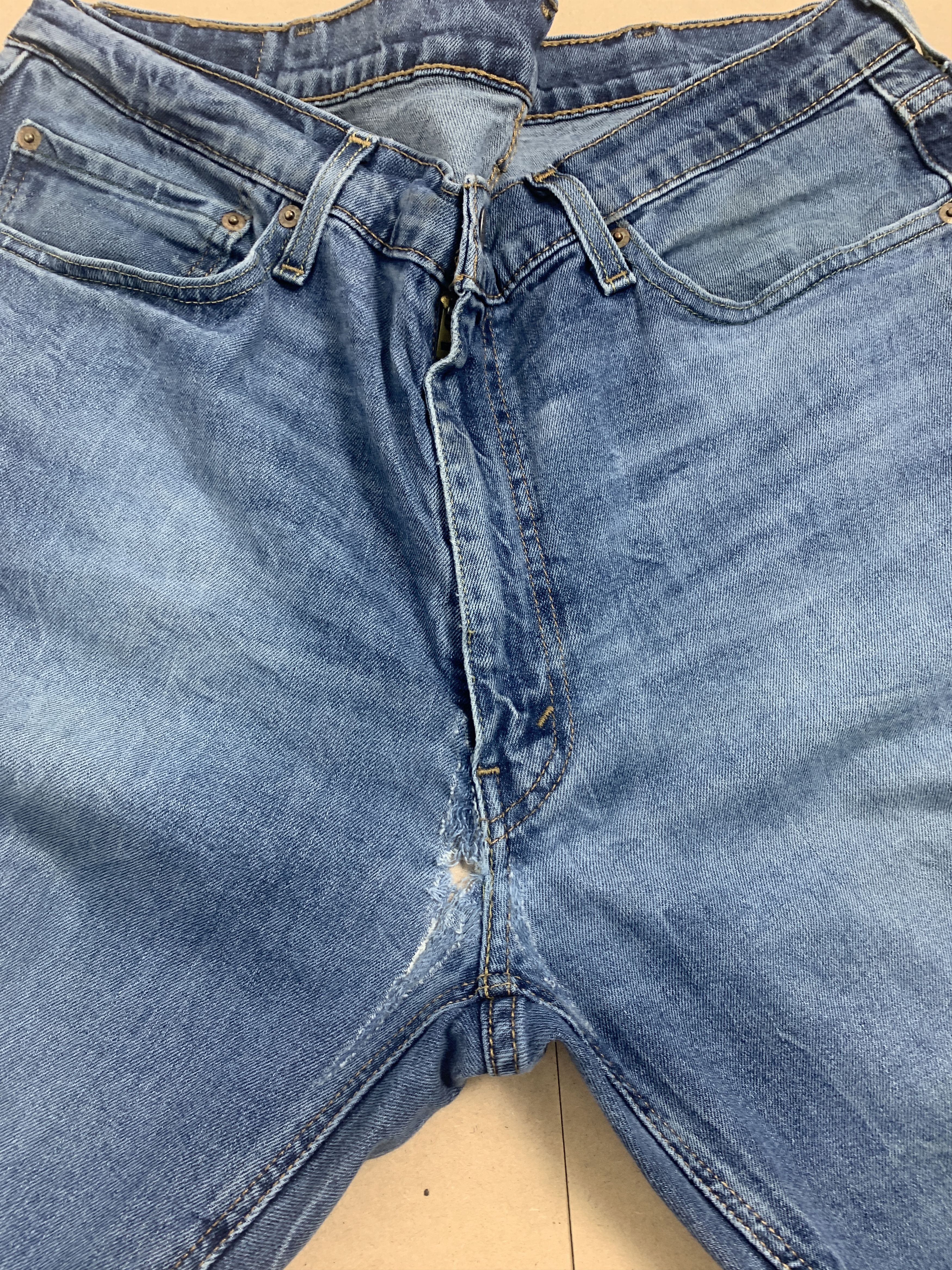 Levi's × Vintage Vintage Levis 541 Straight Cut Faded Blue Jeans Size US 38 / EU 54 - 6 Thumbnail