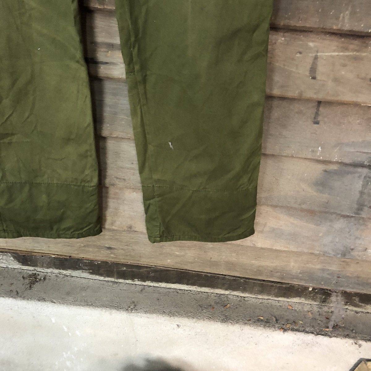 Faded Glory × Japanese Brand Japanese Brand faded Green multipocket Cargo Pants #3785 Size US 32 / EU 48 - 9 Thumbnail