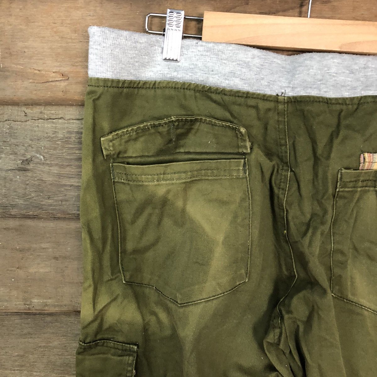Faded Glory × Japanese Brand Japanese Brand faded Green multipocket Cargo Pants #3785 Size US 32 / EU 48 - 14 Thumbnail