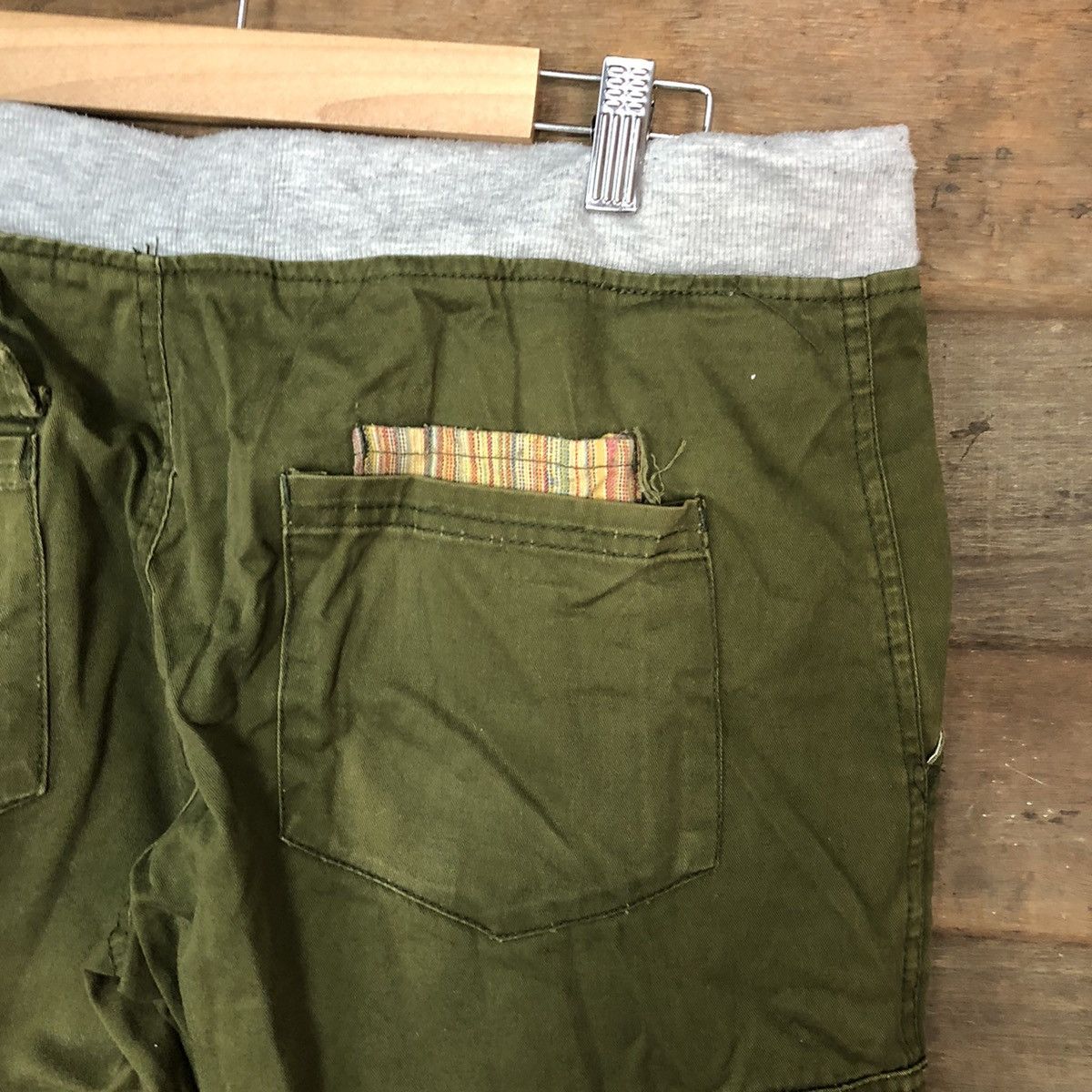 Faded Glory × Japanese Brand Japanese Brand faded Green multipocket Cargo Pants #3785 Size US 32 / EU 48 - 15 Thumbnail