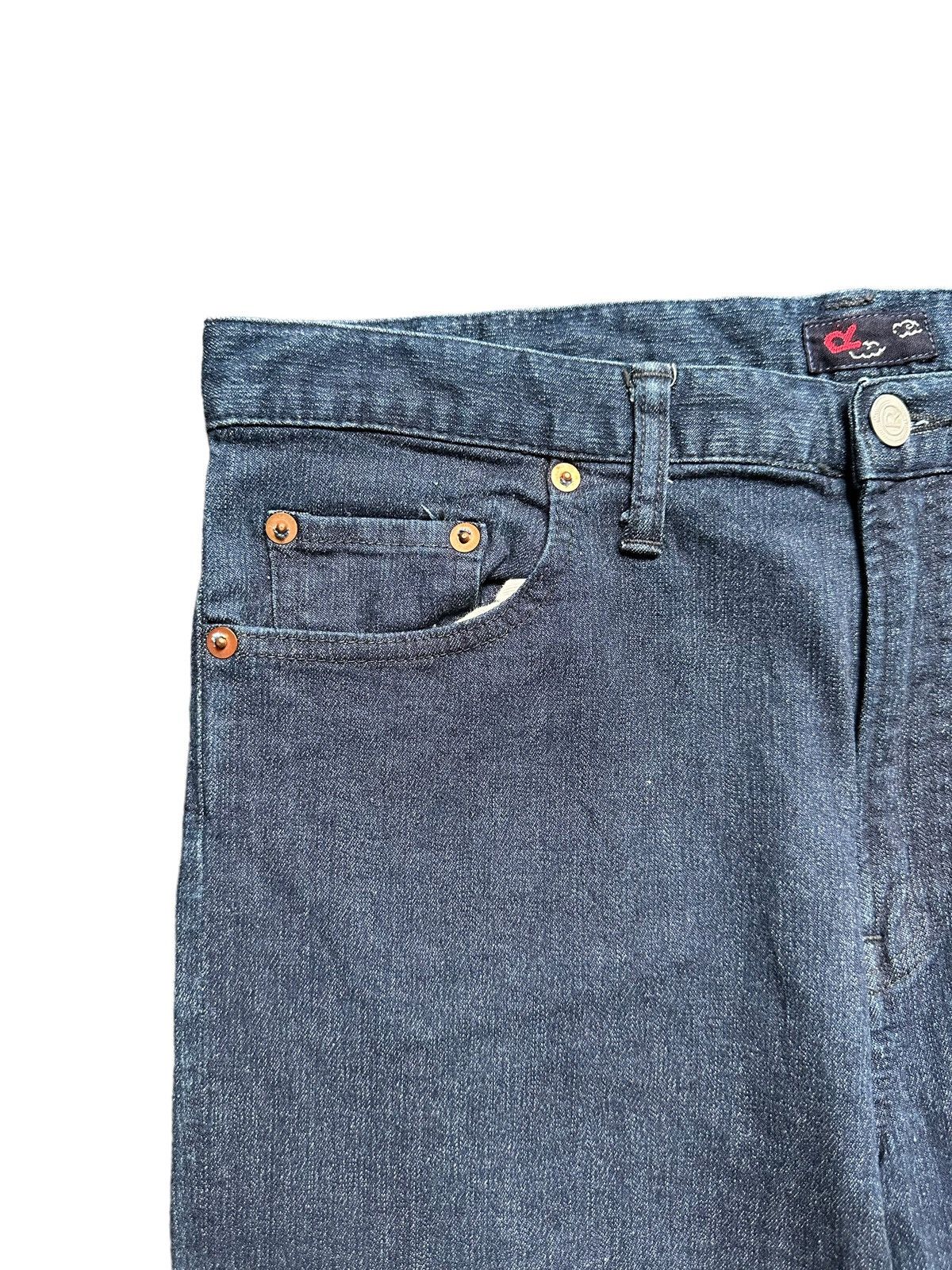 45rpm 00's R by 45rpm Japan indigo dyed slim jeans Size US 32 / EU 48 - 4 Thumbnail
