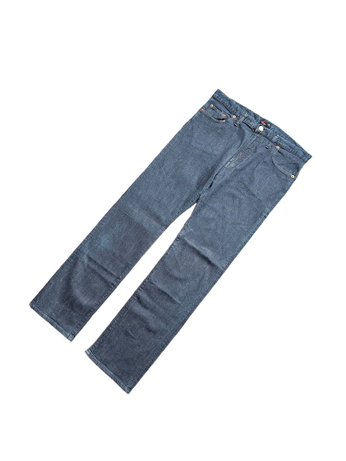 45rpm 00's R by 45rpm Japan indigo dyed slim jeans Size US 32 / EU 48 - 2 Thumbnail