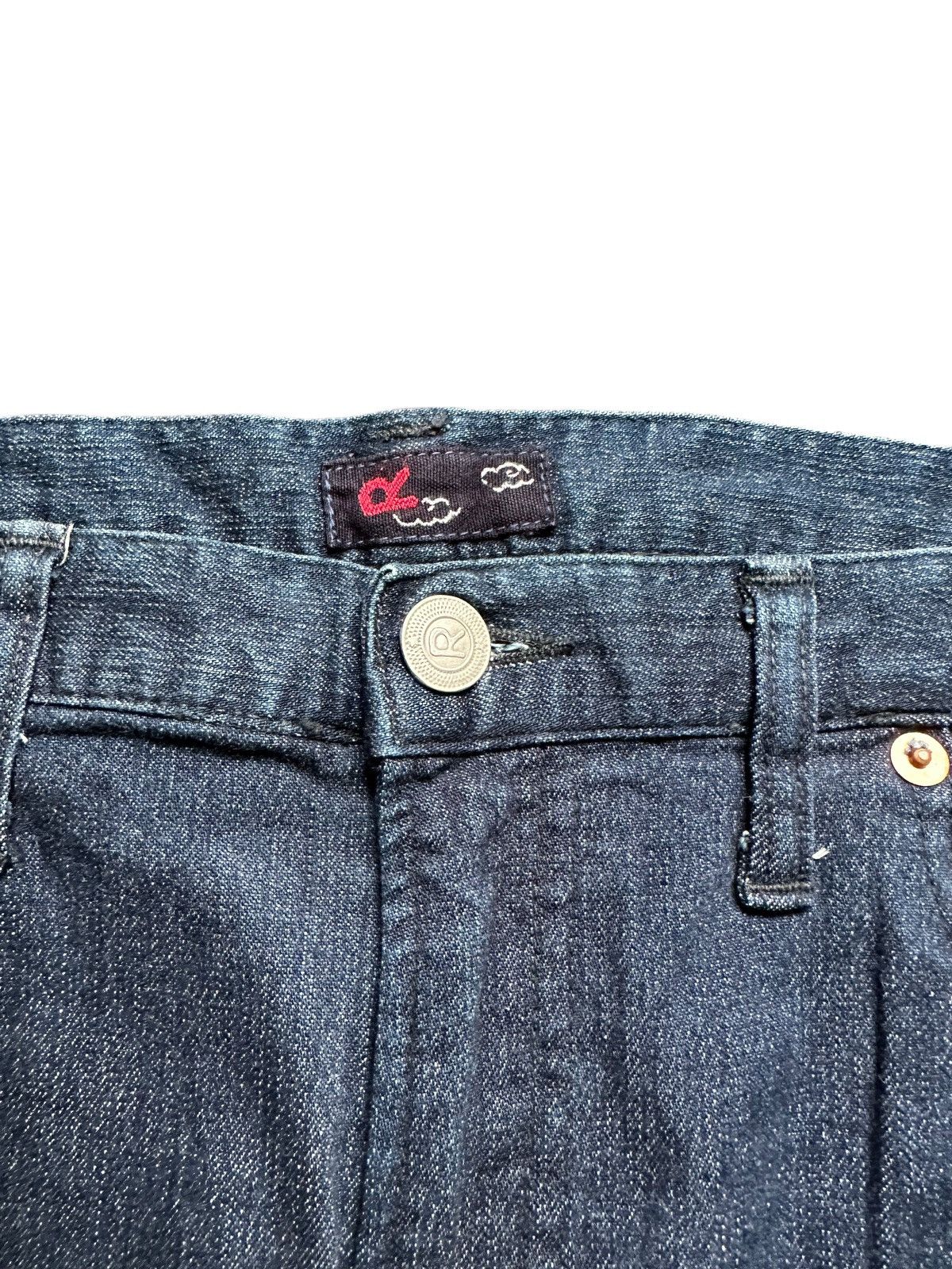 45rpm 00's R by 45rpm Japan indigo dyed slim jeans Size US 32 / EU 48 - 6 Thumbnail