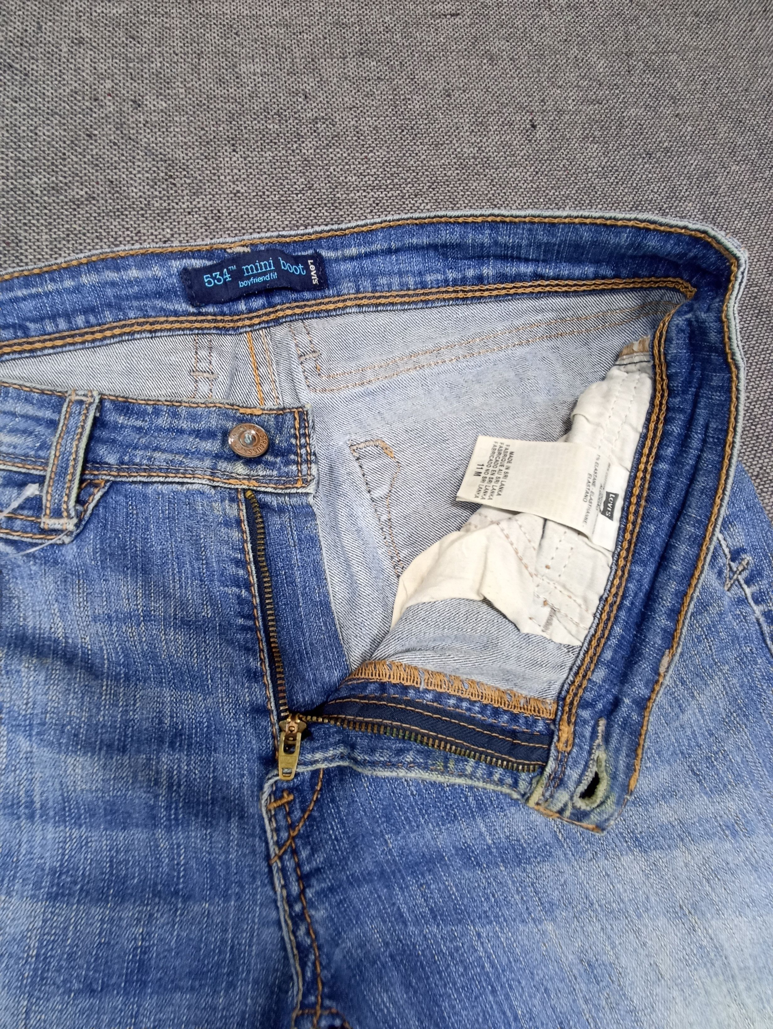 Jean × Levi's × Vintage Vintage Levis 534 Blue Wash Jeans - J122 Size 34" / US 12 / IT 48 - 3 Thumbnail