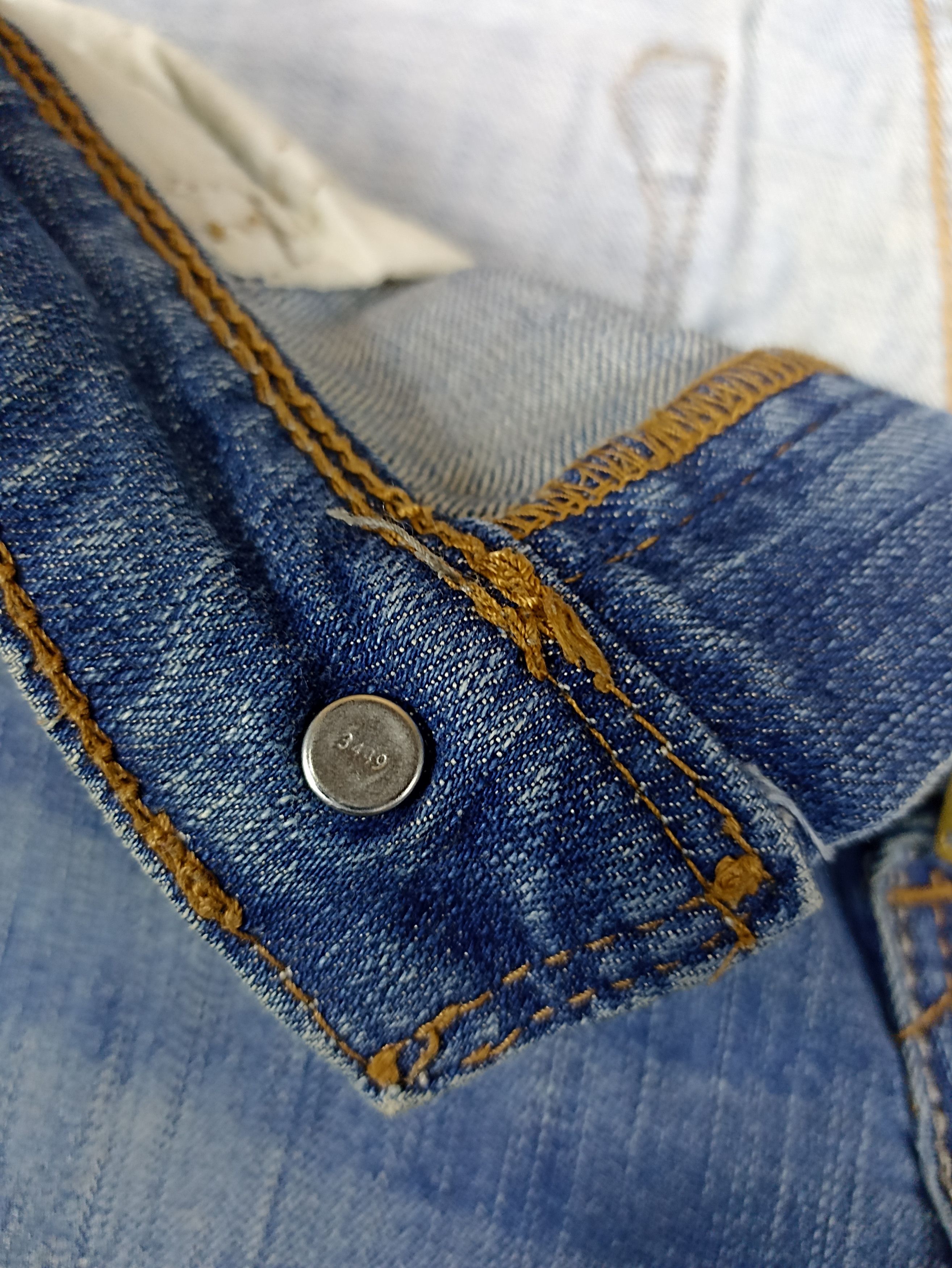 Jean × Levi's × Vintage Vintage Levis 534 Blue Wash Jeans - J122 Size 34" / US 12 / IT 48 - 4 Thumbnail