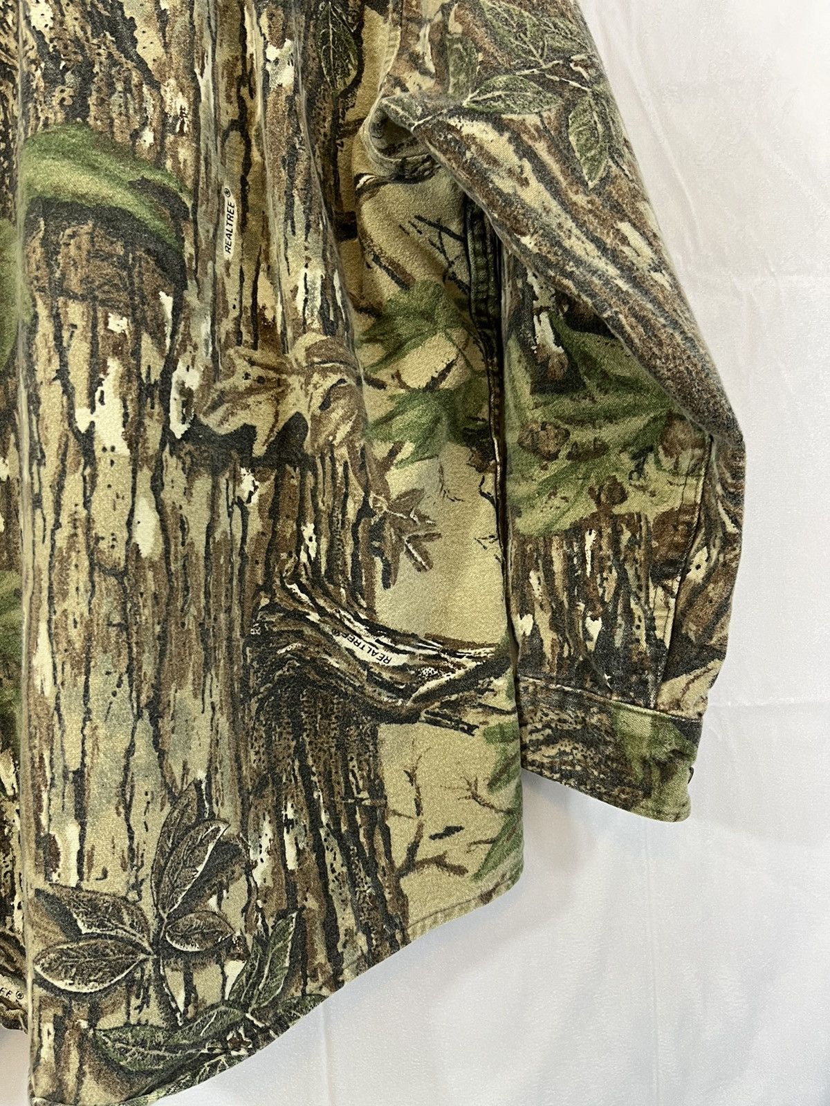 Vintage Cabelas Real Tree Camo Button Down Distressed Shirt Size US L / EU 52-54 / 3 - 19 Thumbnail