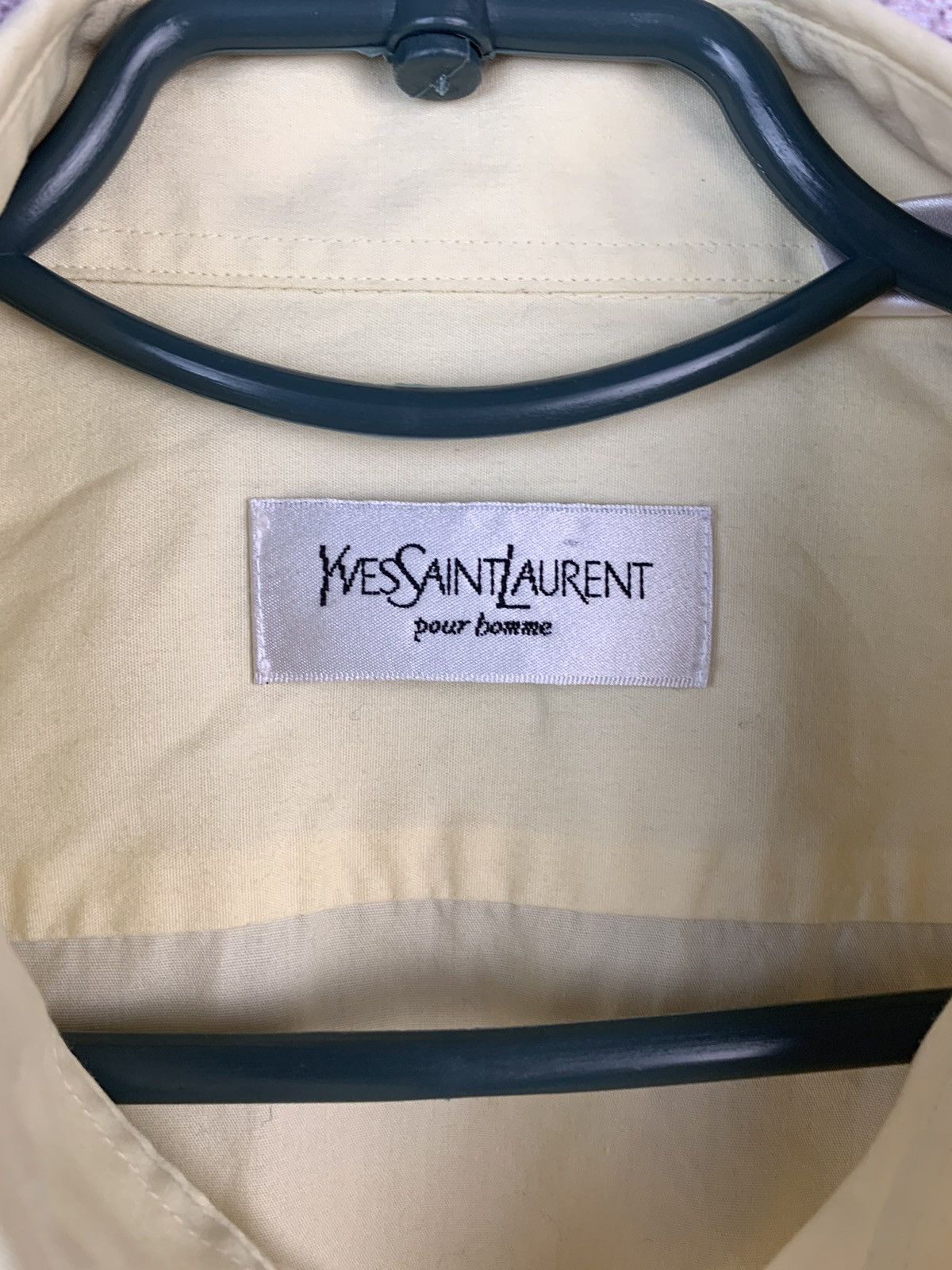 Yves Saint Laurent YSL Shirt Logo Size US XL / EU 56 / 4 - 5 Thumbnail