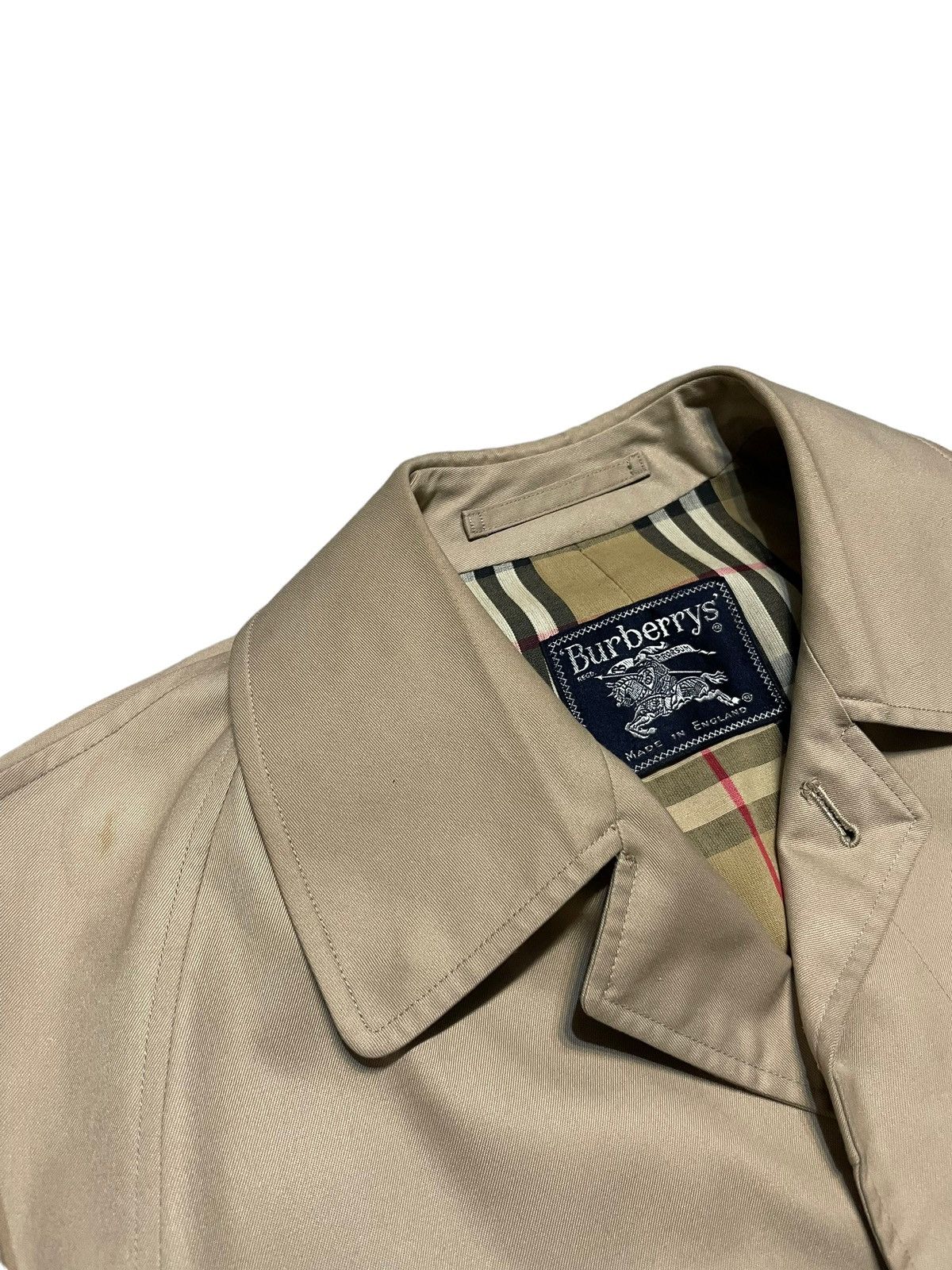 Burberry Burberrys 90s beige trench coat Size US L / EU 52-54 / 3 - 2 Thumbnail